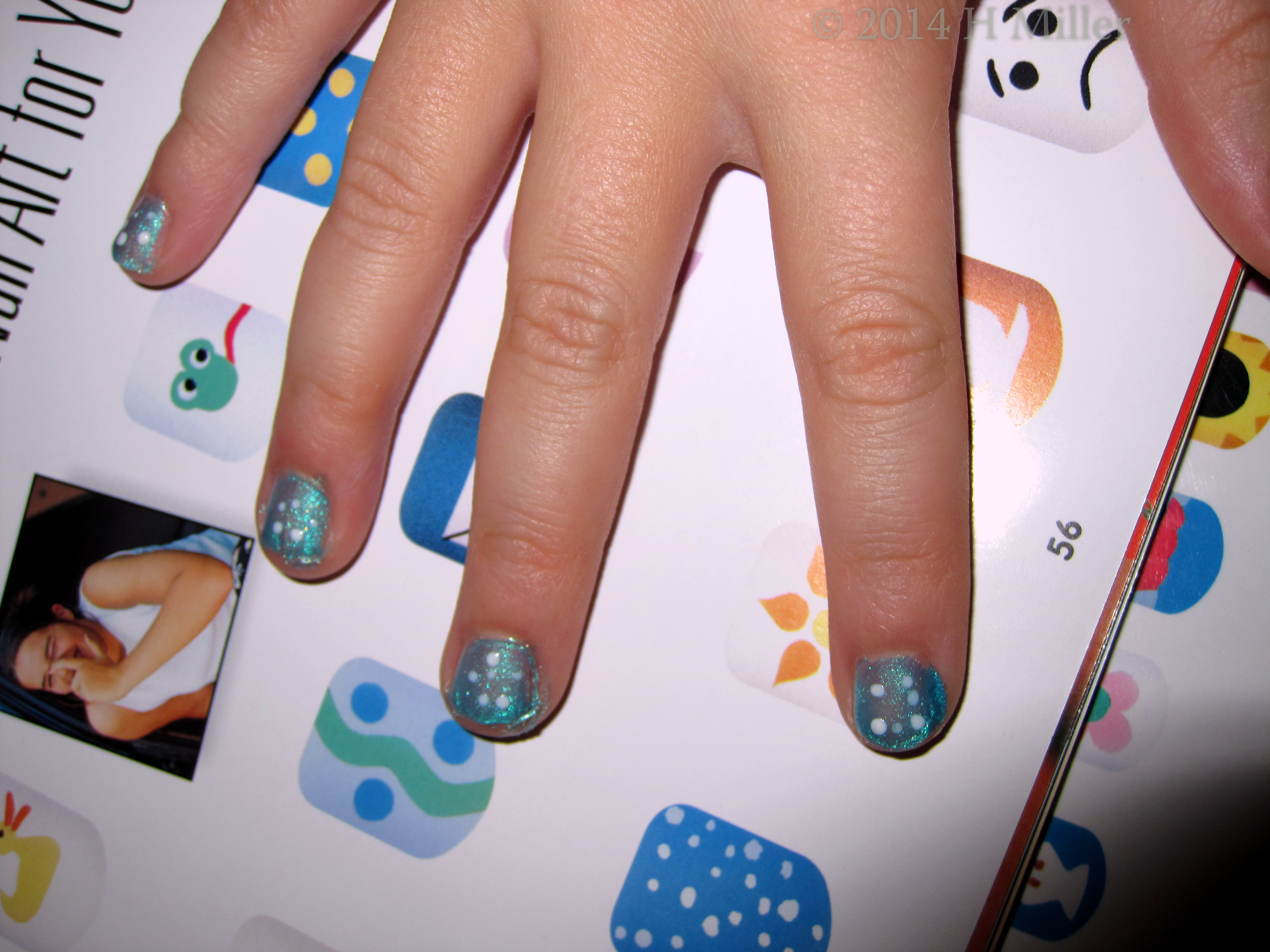 Snowfall Kids Nail Art Snowfall Kids Nail Art