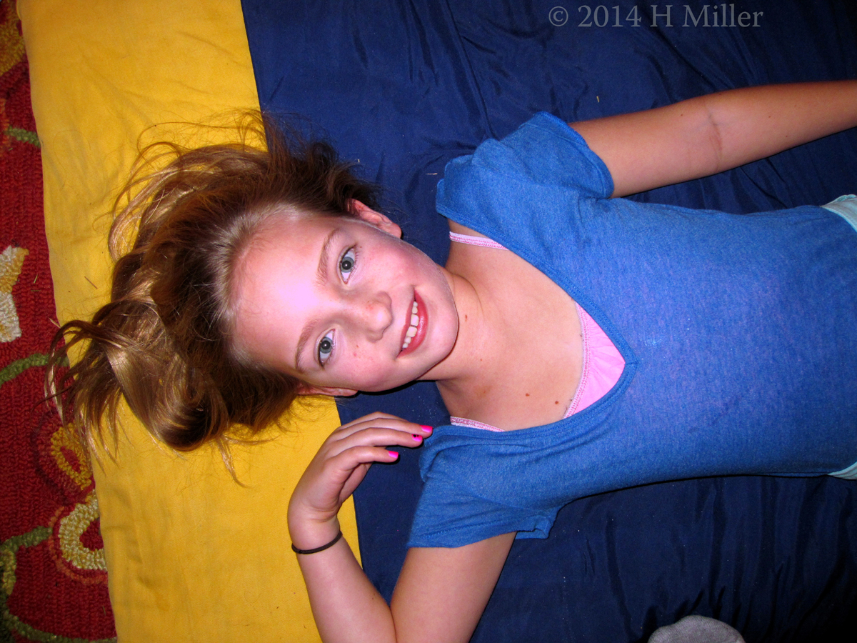 Kids Spa Party Facial Activity Kids Spa Party Facial Activity