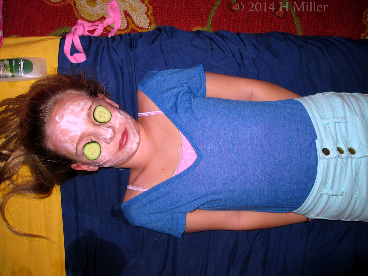 Spa Party For Girls Facial Relaxation Time Spa Party For Girls Facial Relaxation Time