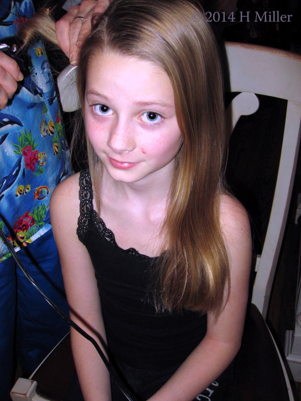 The Birthday Girl Gets Her Hair Styled The Birthday Girl Gets Her Hair Styled