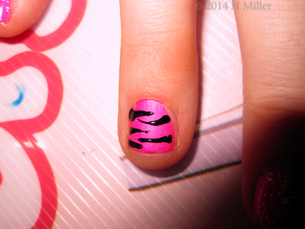 Closeup Of Nail Art Closeup Of Nail Art