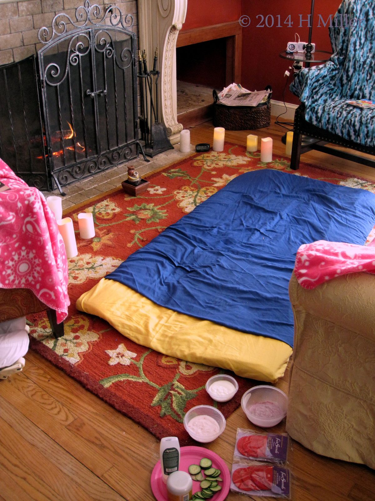 Kids Spa Party Facials Area Kids Spa Party Facials Area