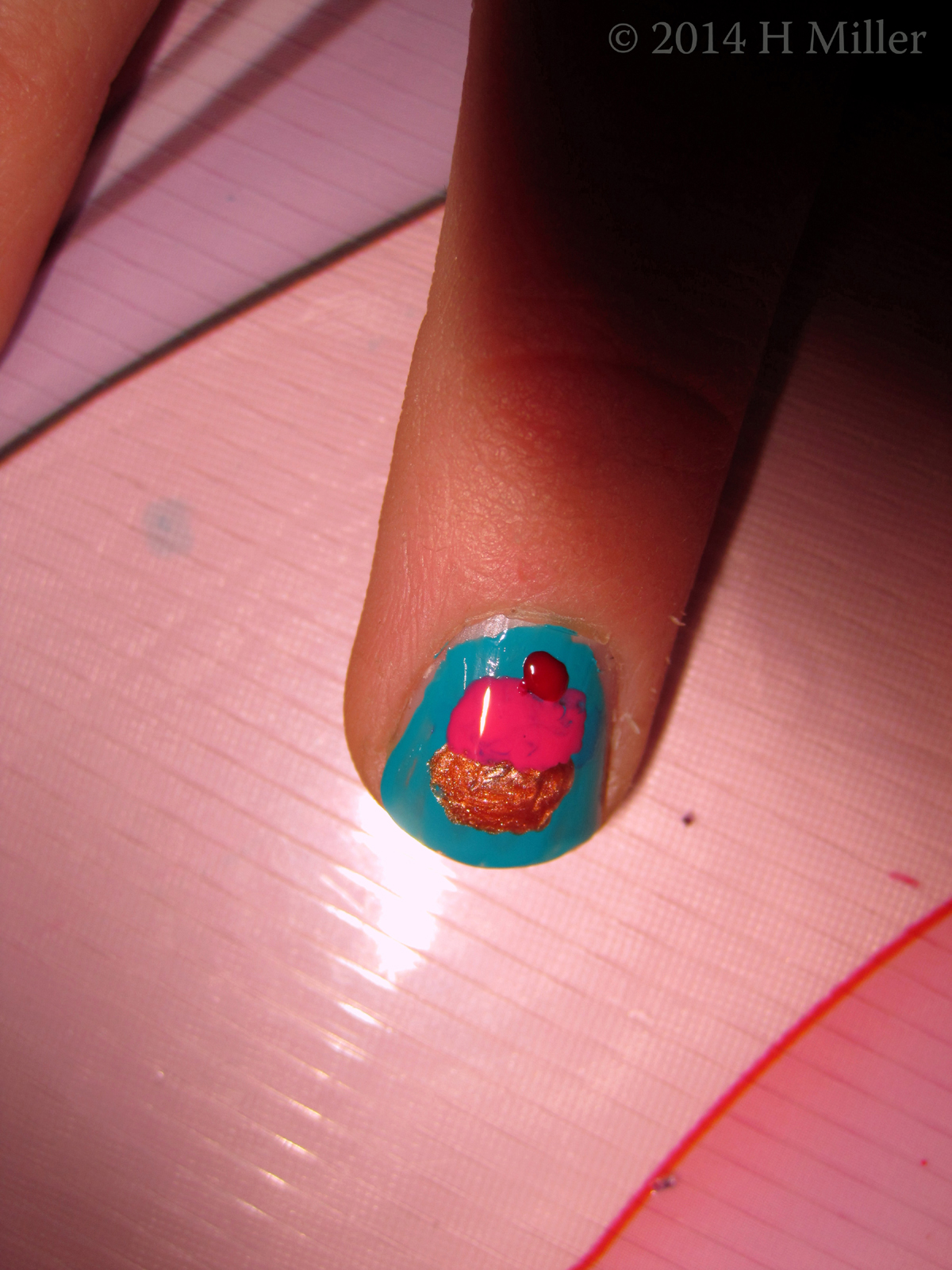 Nail Art Cupcake! Nail Art Cupcake!