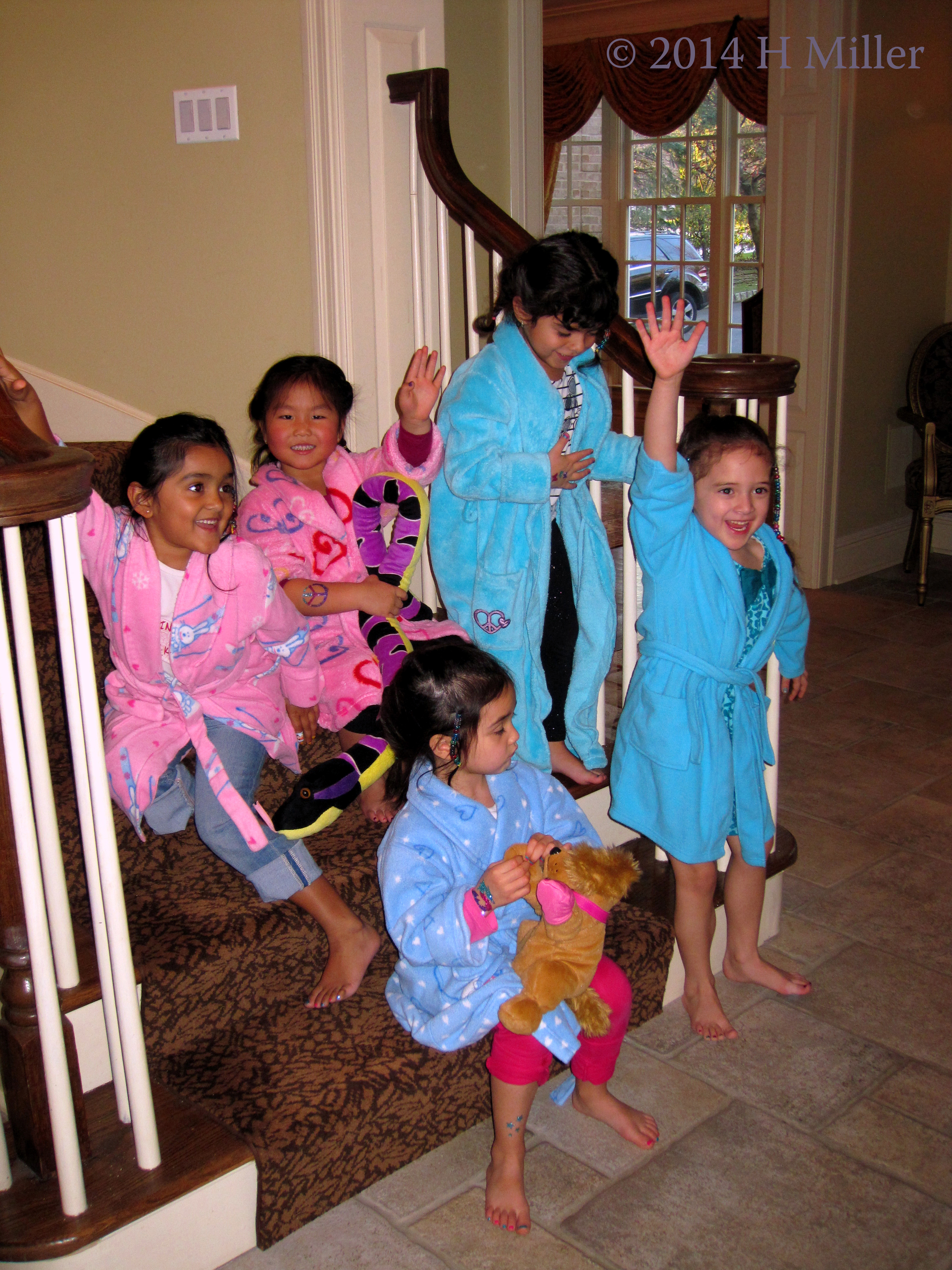 The Girls On The Steps. The Girls On The Steps.