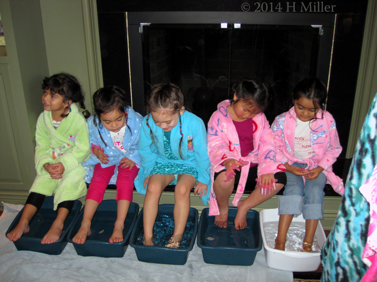 Waiting For The Foot Bath To Cool A Little More Waiting For The Foot Bath To Cool A Little More