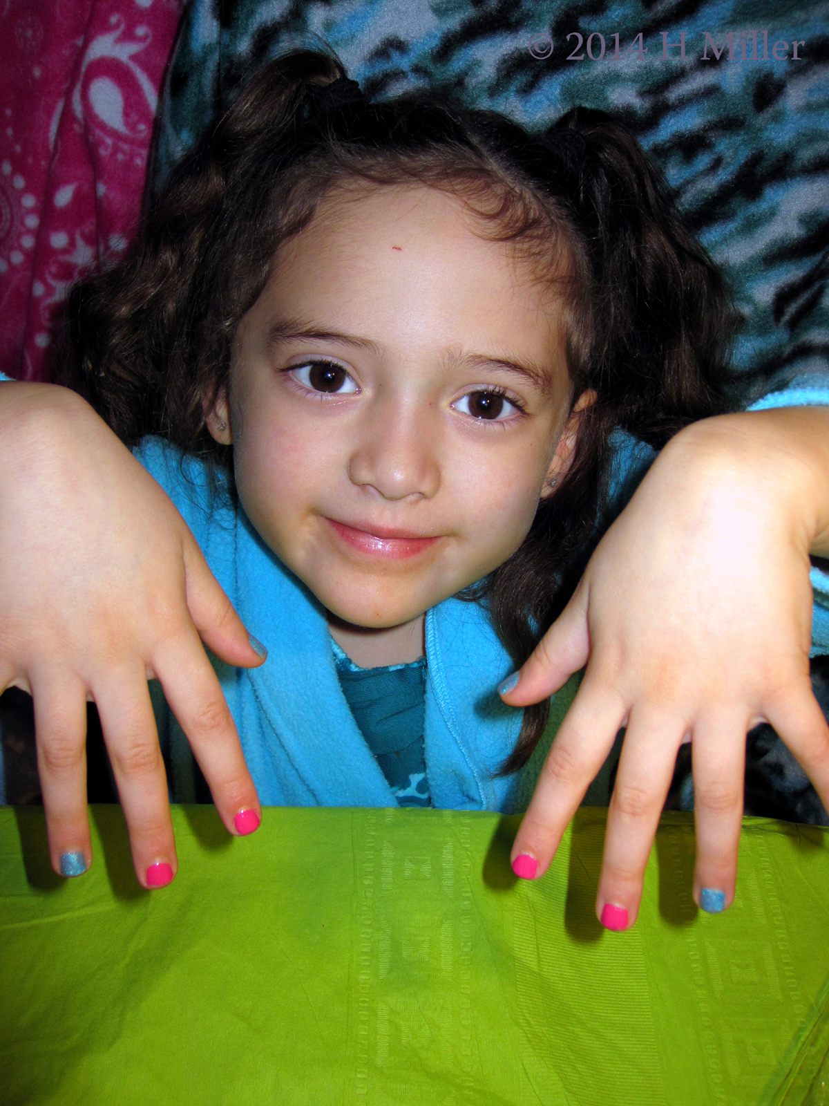 Nails Just Polished And Waiting To Dry Nails Just Polished And Waiting To Dry