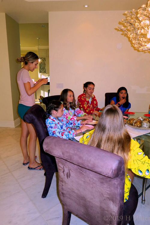 Maya's Spa Party For Girls May 201