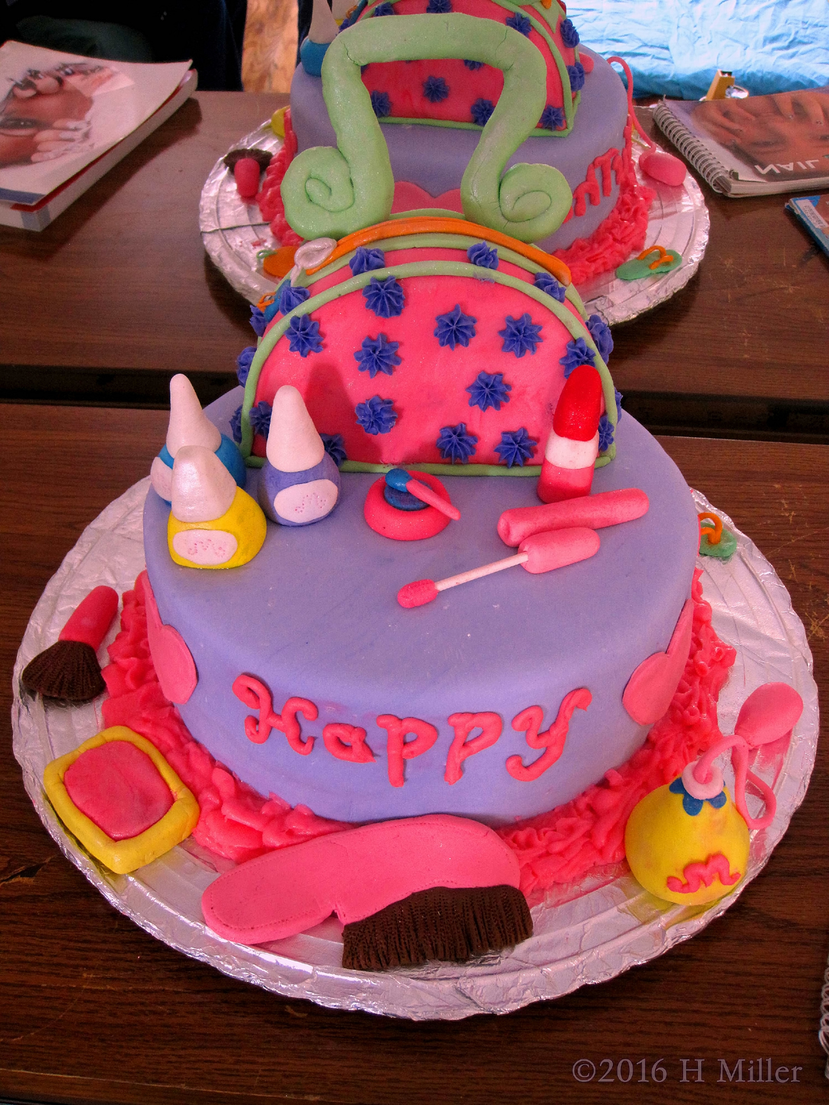 Spa Birthday Cake