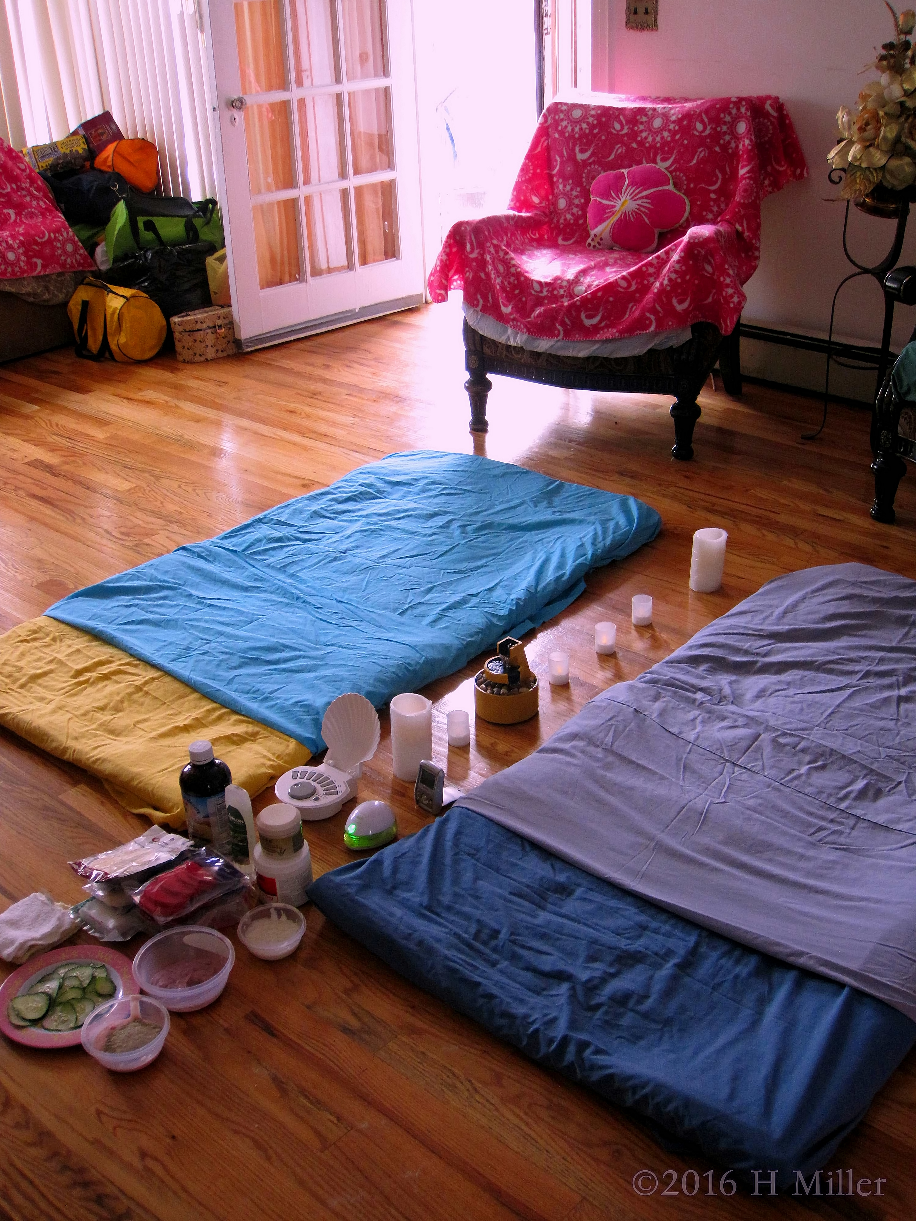 Relaxing Facial And Massage Area Relaxing Facial And Massage Area