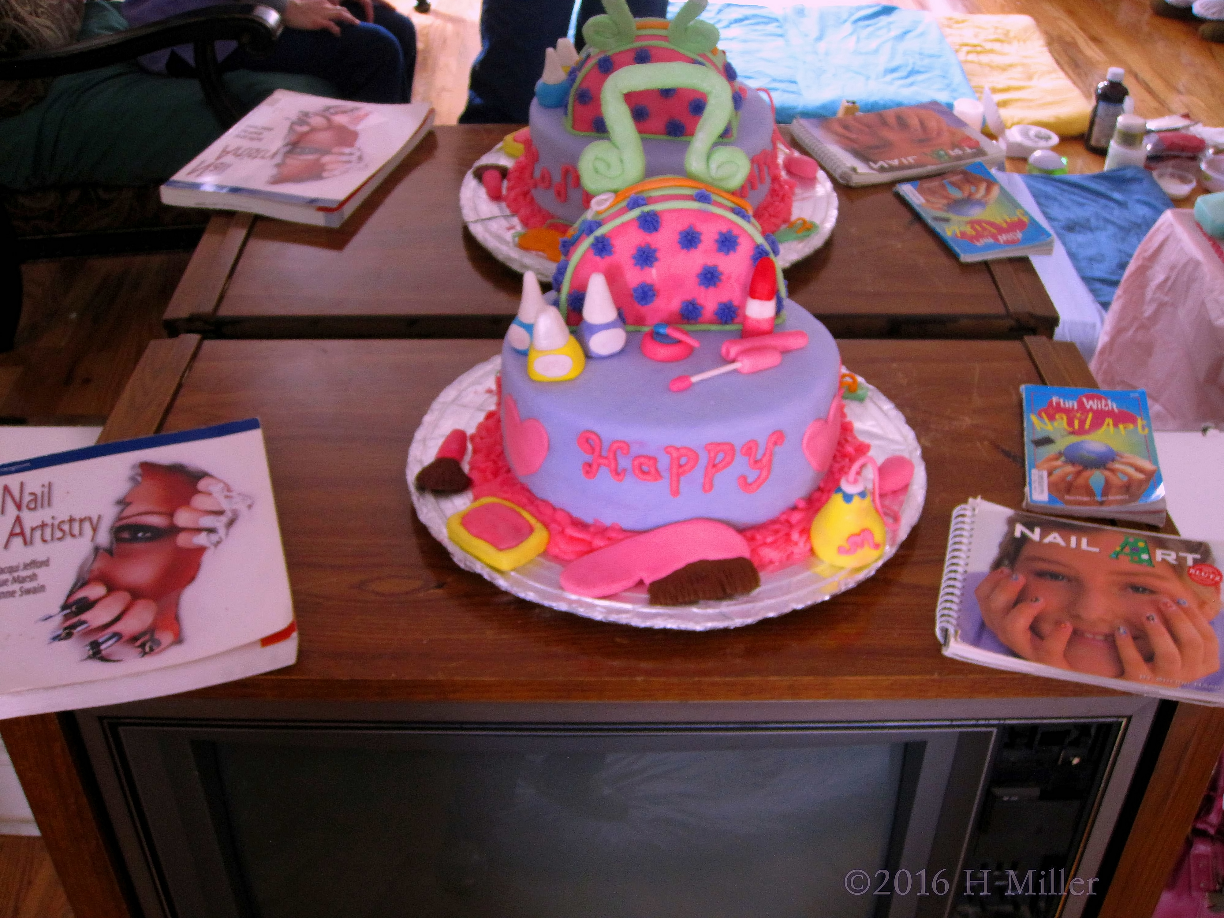 Spa Cake By The Nail Art Books