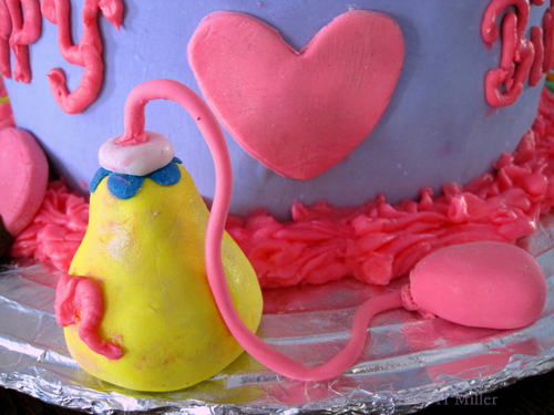 Perfume Cake Decoration Perfume Cake Decoration