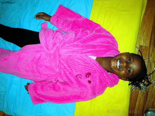 Smiling Wide Before Her Facial! Smiling Wide Before Her Facial!