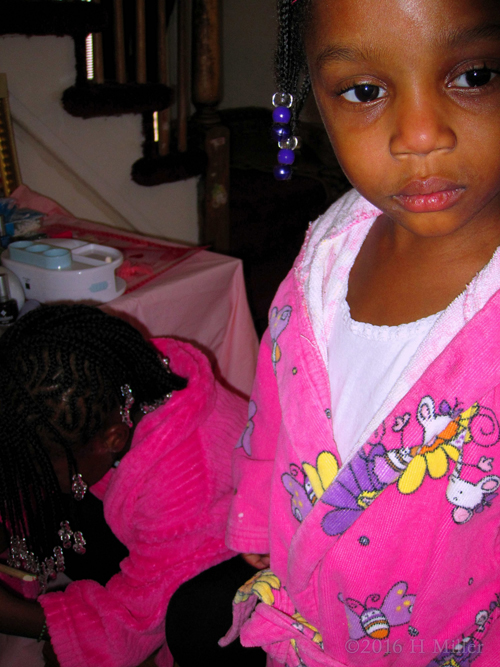 Chilling Out During The Spa Party Chilling Out During The Spa Party