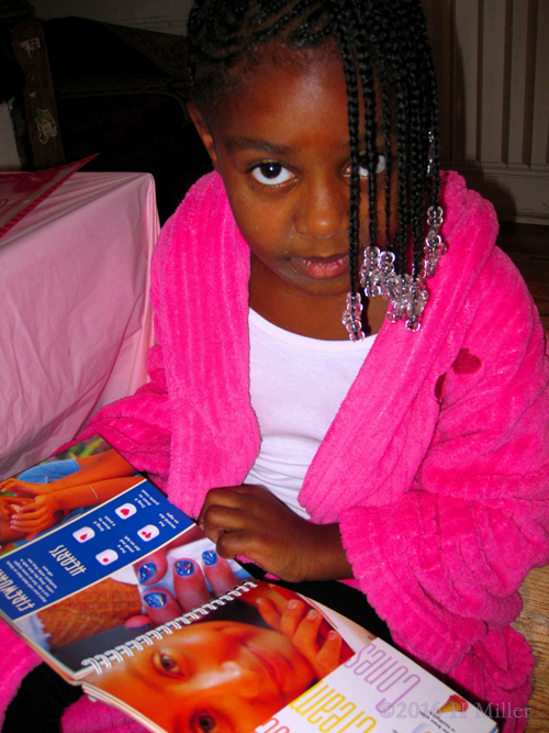 Having Fun Looking At Manicure Book Having Fun Looking At Manicure Book