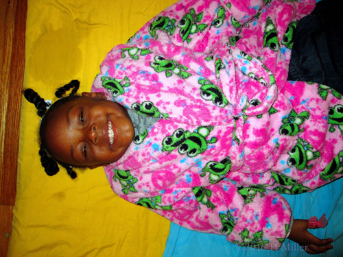 Ready For Her Kids Facial! Ready For Her Kids Facial!