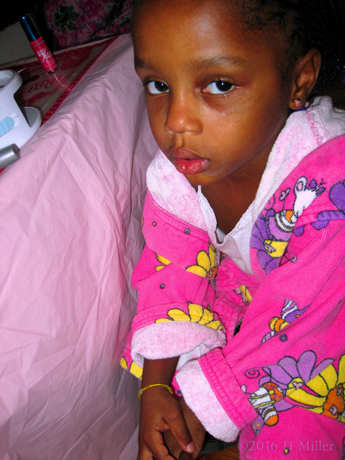 Relaxing During The Spa Party Relaxing During The Spa Party