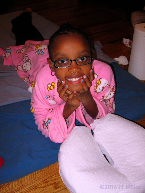 She's Excited For Kids Massages! She's Excited For Kids Massages!