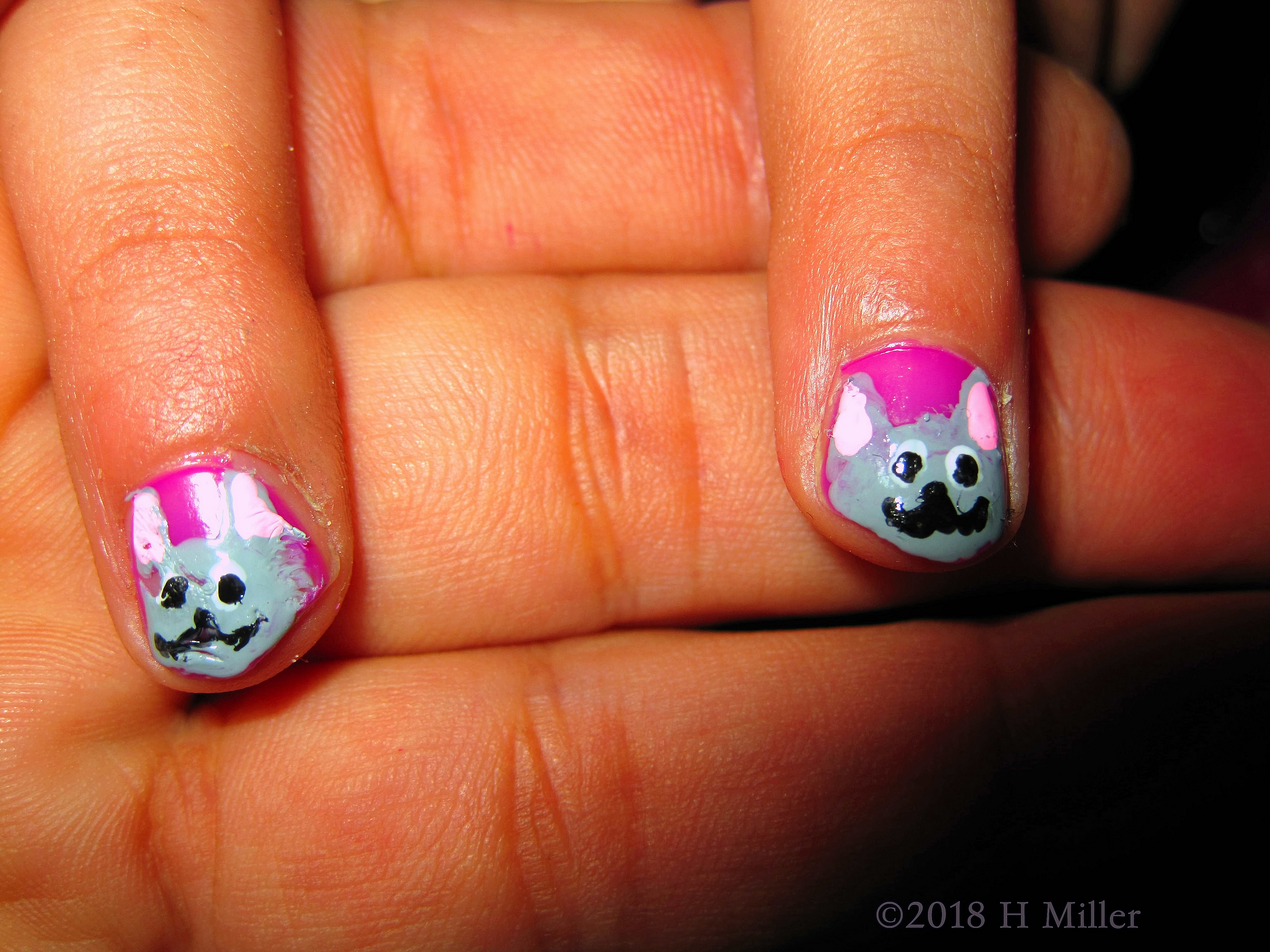 One Kitty Named Peter One Named Paul Nail Art.... LOL! One Kitty Named Peter One Named Paul Nail Art.... LOL!