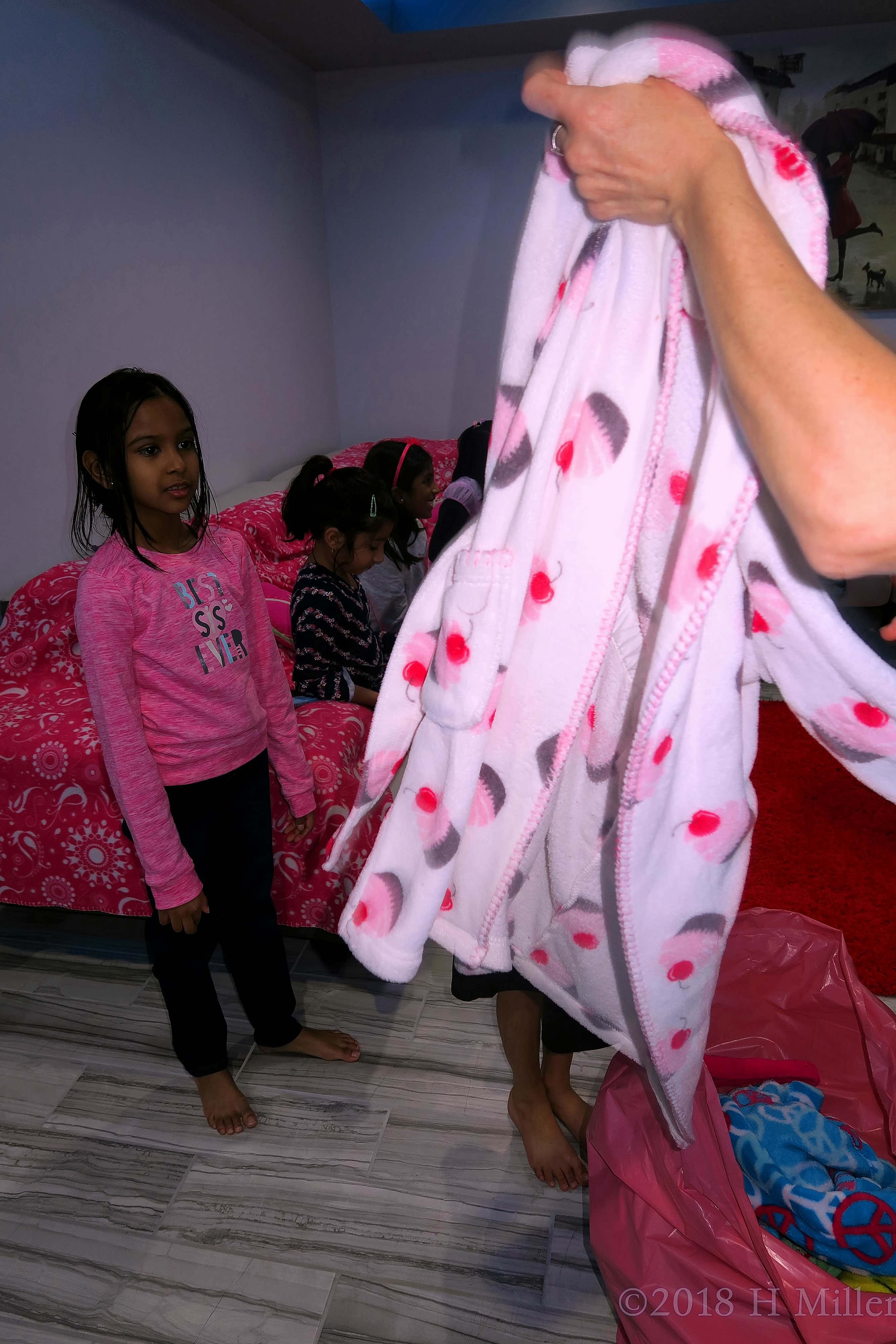 Party Goers Getting Ready To Choose Spa Robes Party Goers Getting Ready To Choose Spa Robes