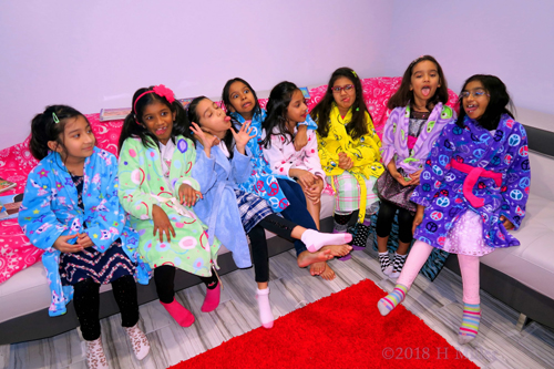 Goofy Yet Comfy Fun Times In Colorful Spa Robes