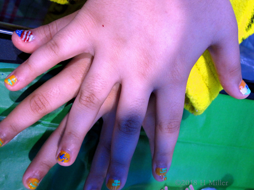 Unique Nail Art Design For Spa Birthday Party Unique Nail Art Design For Spa Birthday Party