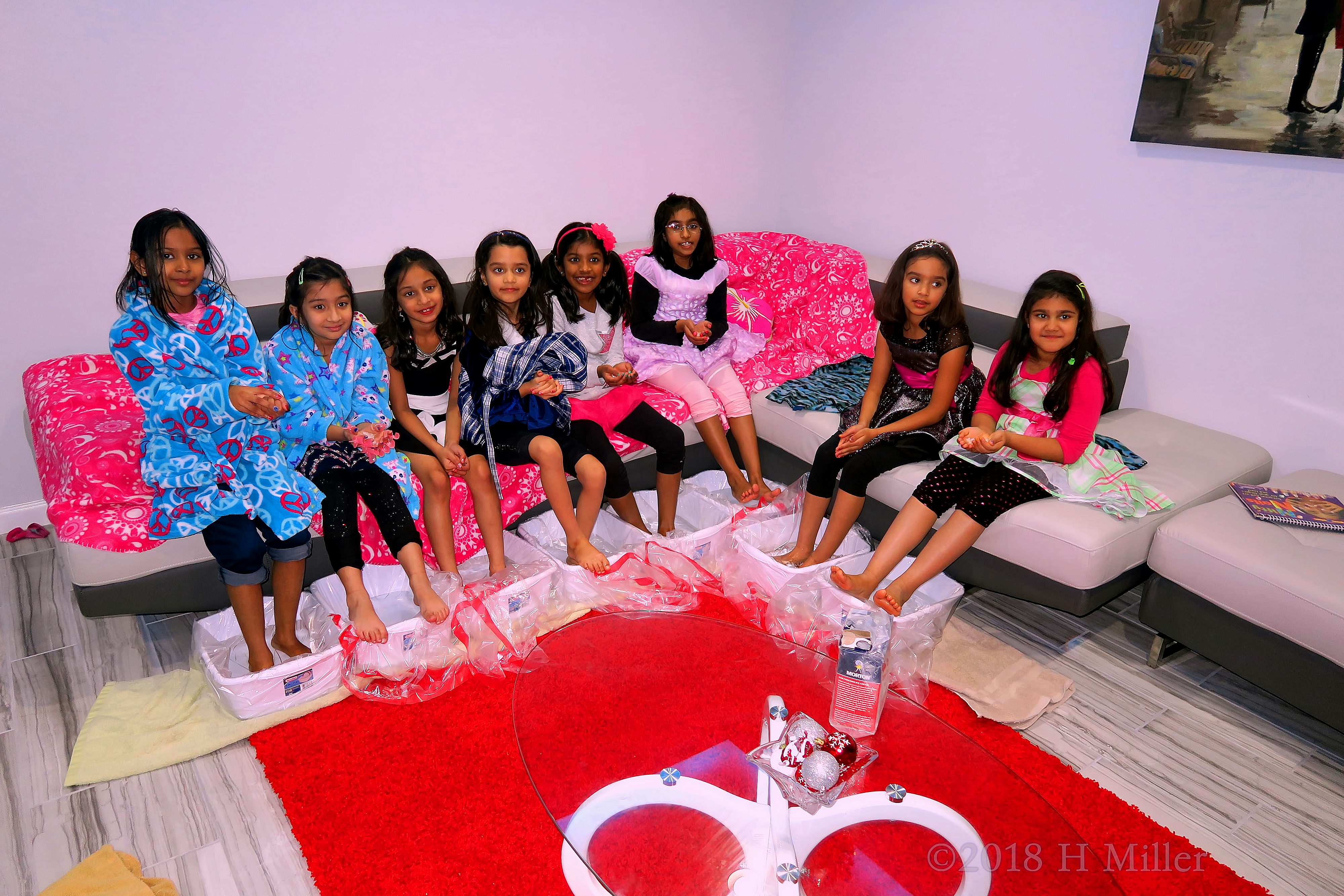 Fun Spa Party Pedicures For Girls! 