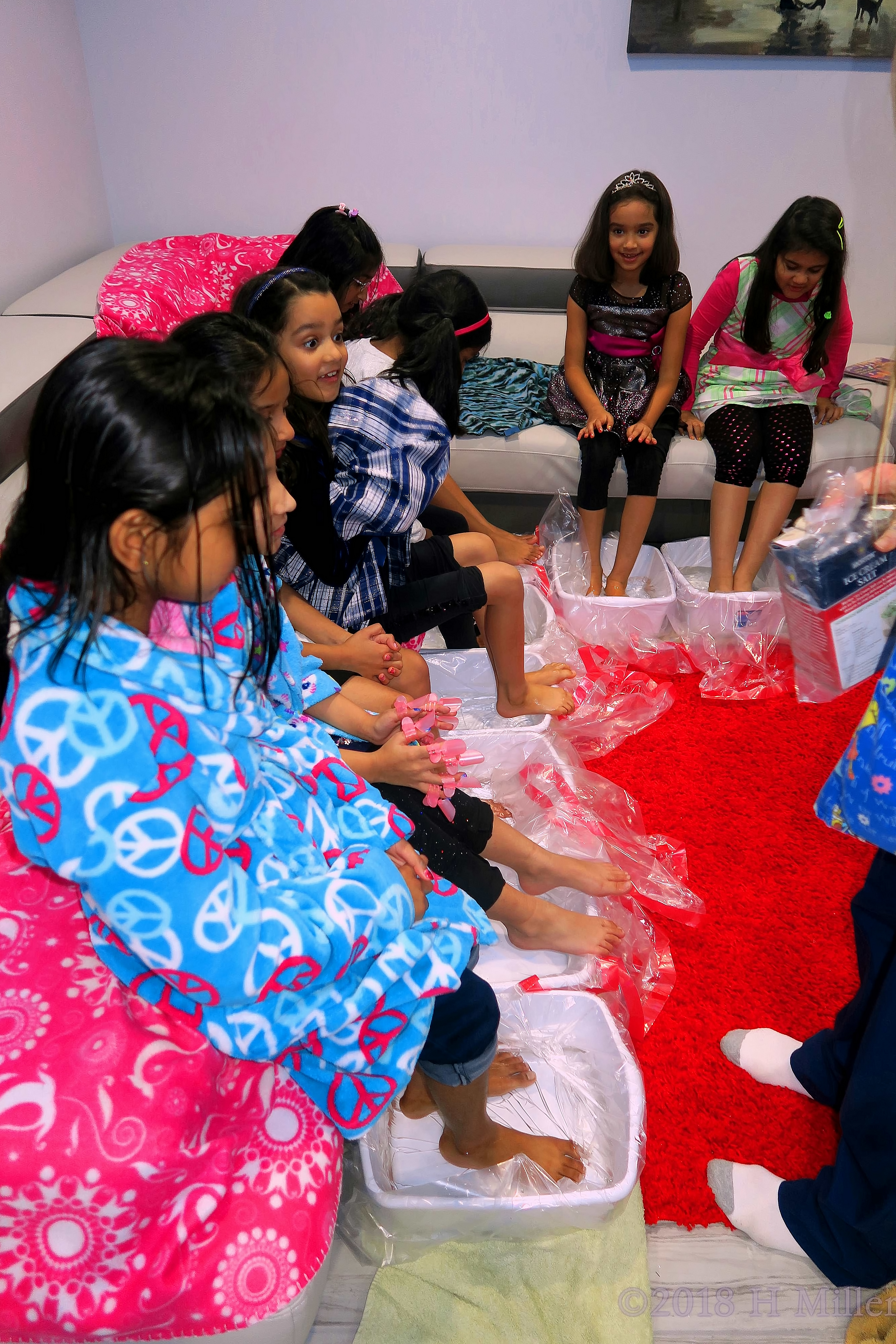 Mini Manis Down..... On To Mini Pedis! Mini Manis Down..... On To Mini Pedis!