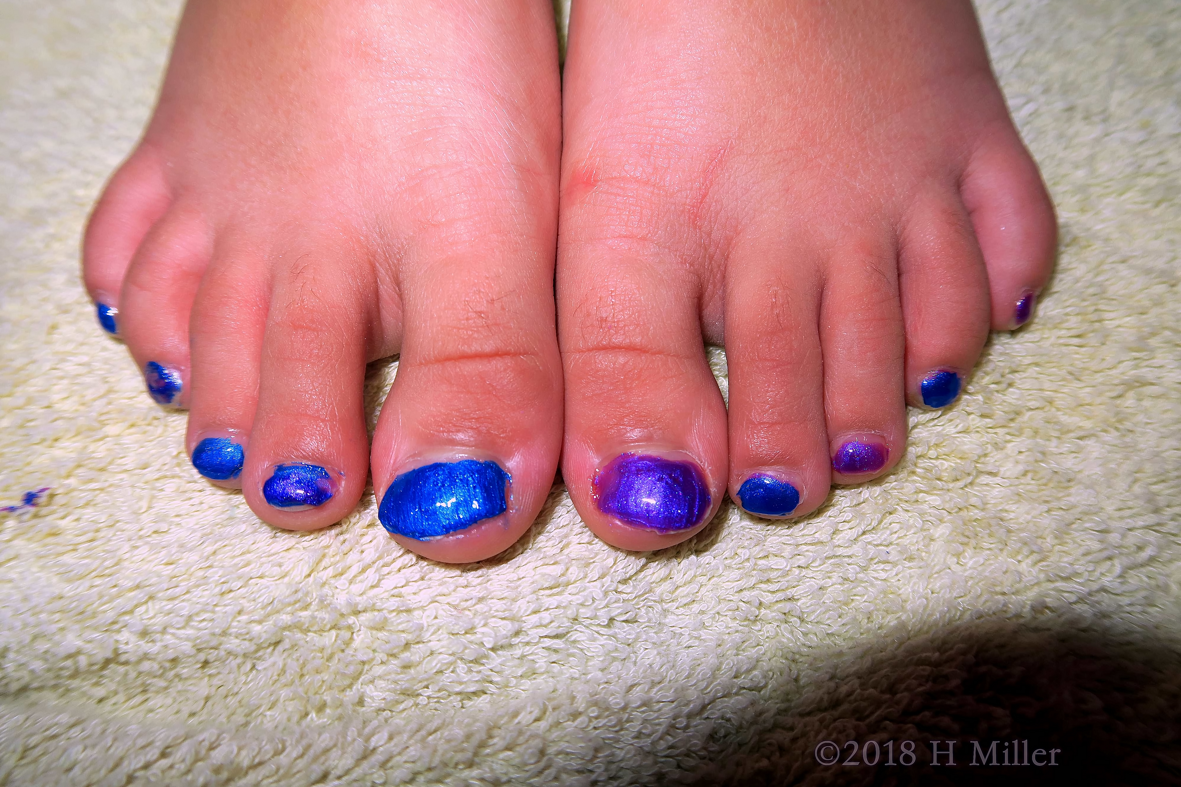 We Know Which Kids Pedicure Color Is Her Favorite! 