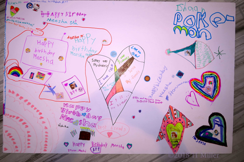 Completed Decorative Spa Birthday Card Completed Decorative Spa Birthday Card