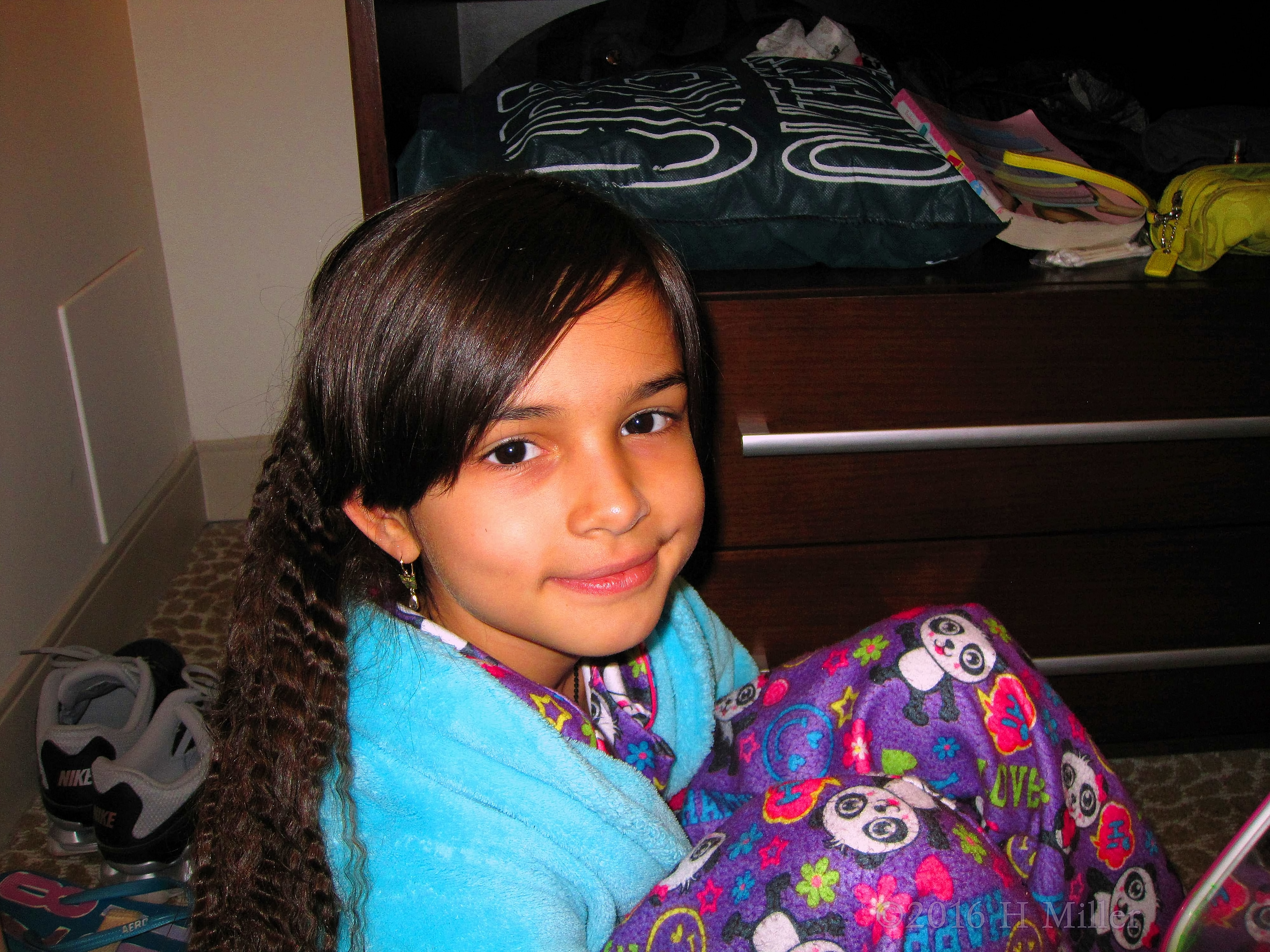 Crimped Hair And A Happy Smile At The Spa Party! Crimped Hair And A Happy Smile At The Spa Party!