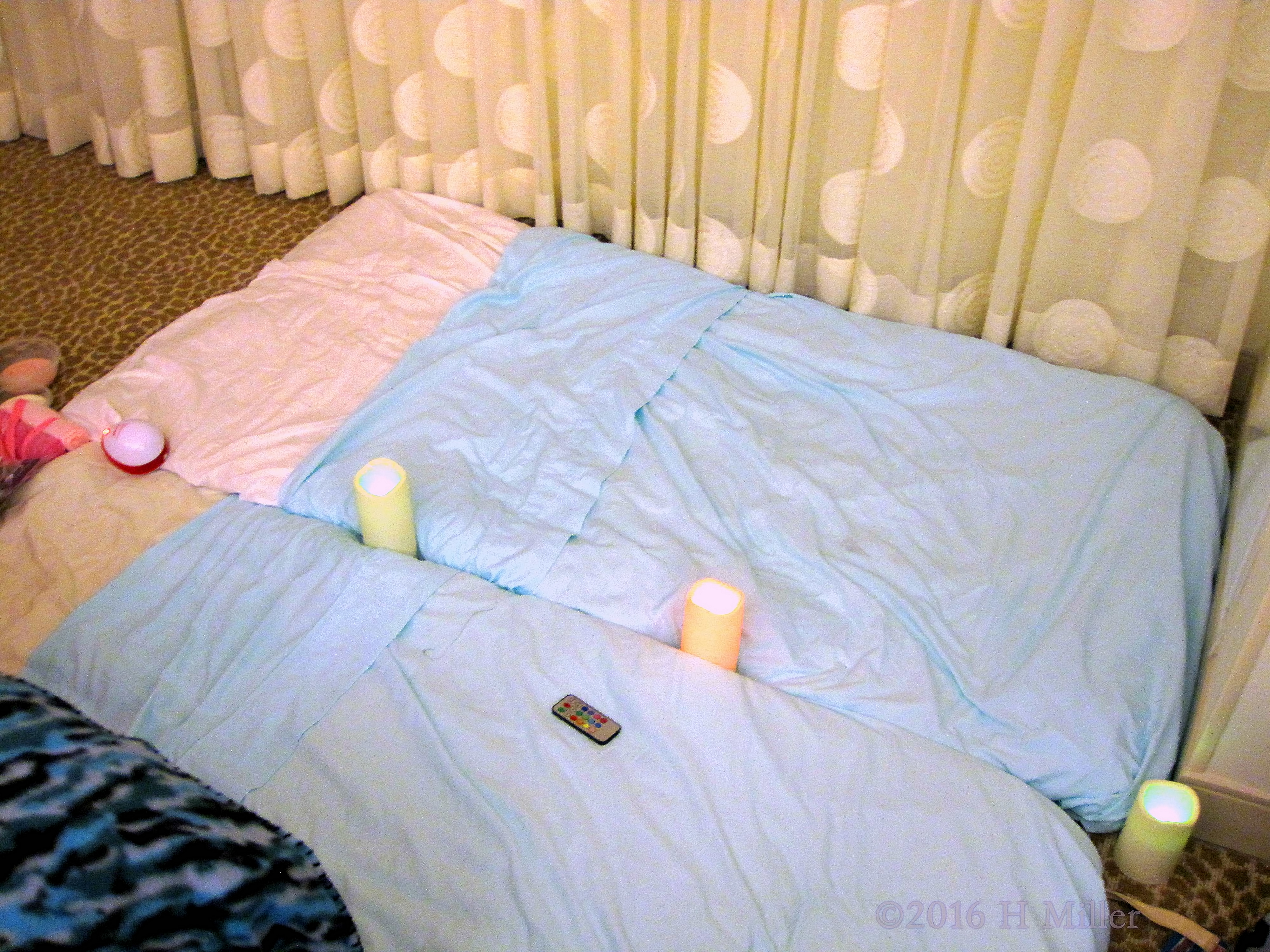 Light Blue Kids Facial Mats Ready For The Girls! Light Blue Kids Facial Mats Ready For The Girls!