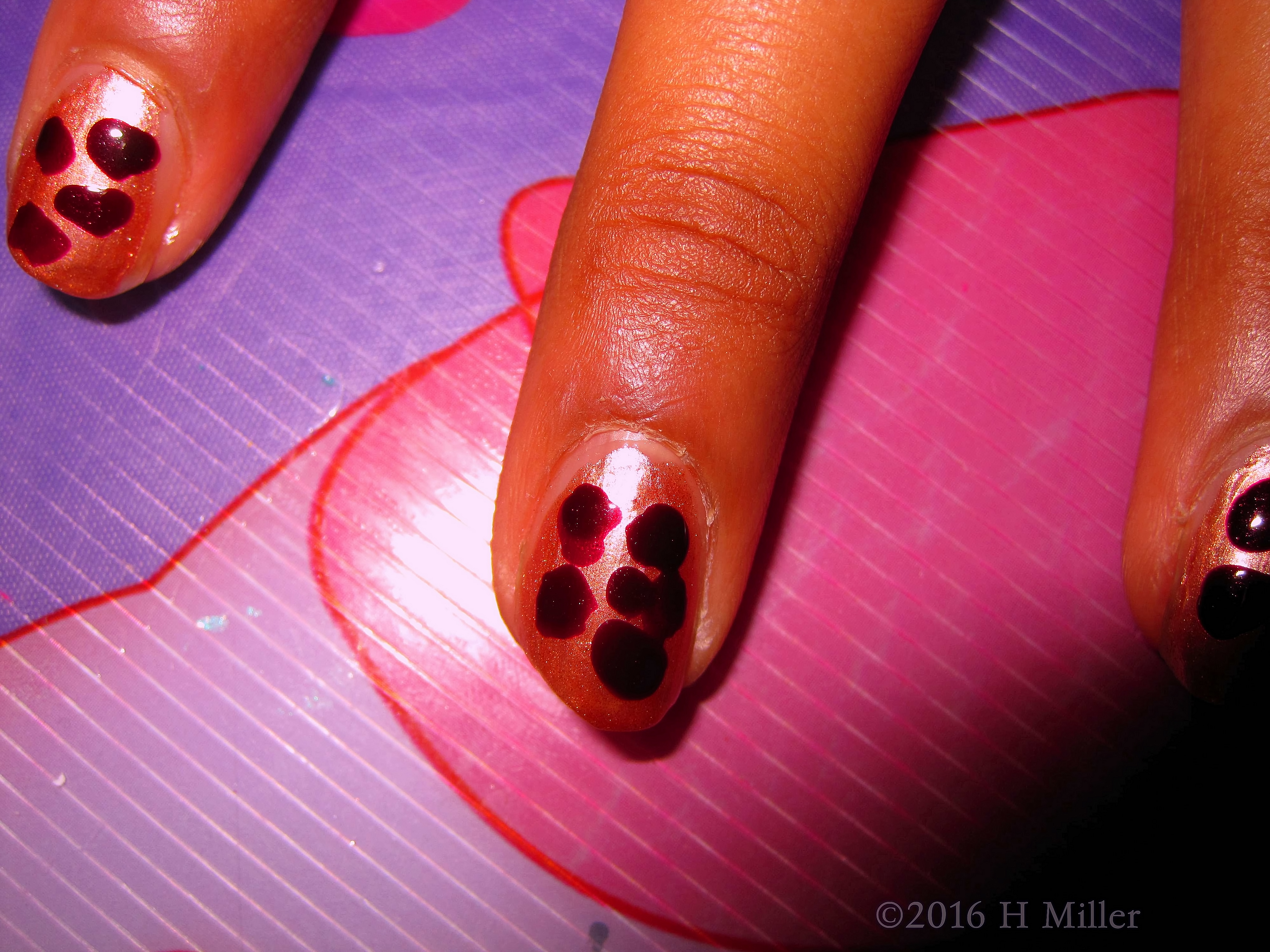 More Cow Spot Kids Manicure! More Cow Spot Kids Manicure!