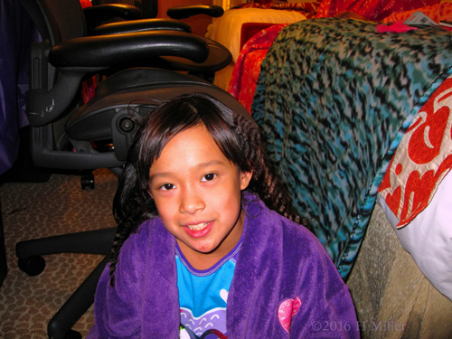 Crimped Hair Kids Hairstyle. Crimped Hair Kids Hairstyle.