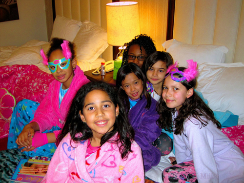 Everyone In Spa Robes! Everyone In Spa Robes!