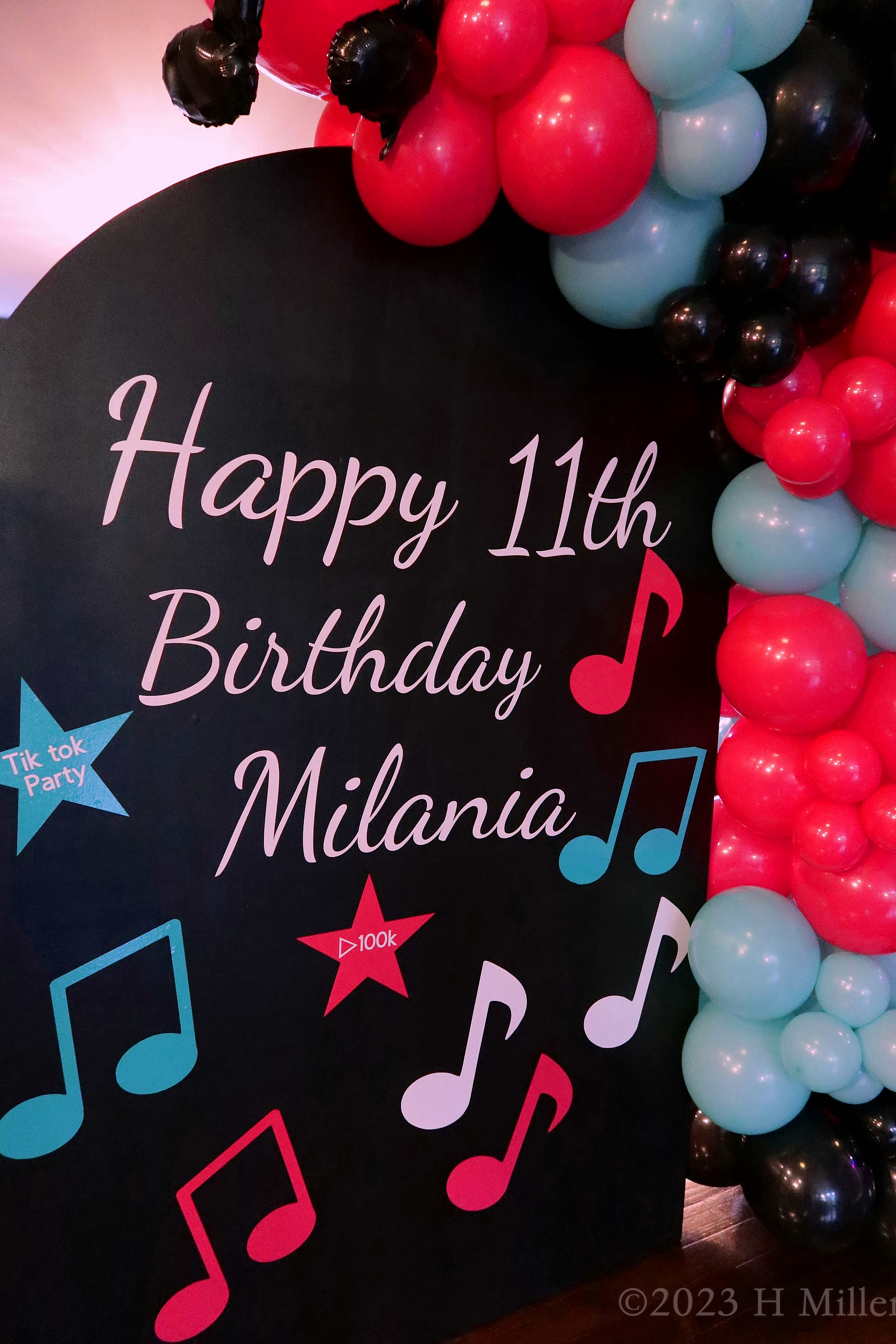 Milania's 11th Kids Spa Birthday Party 