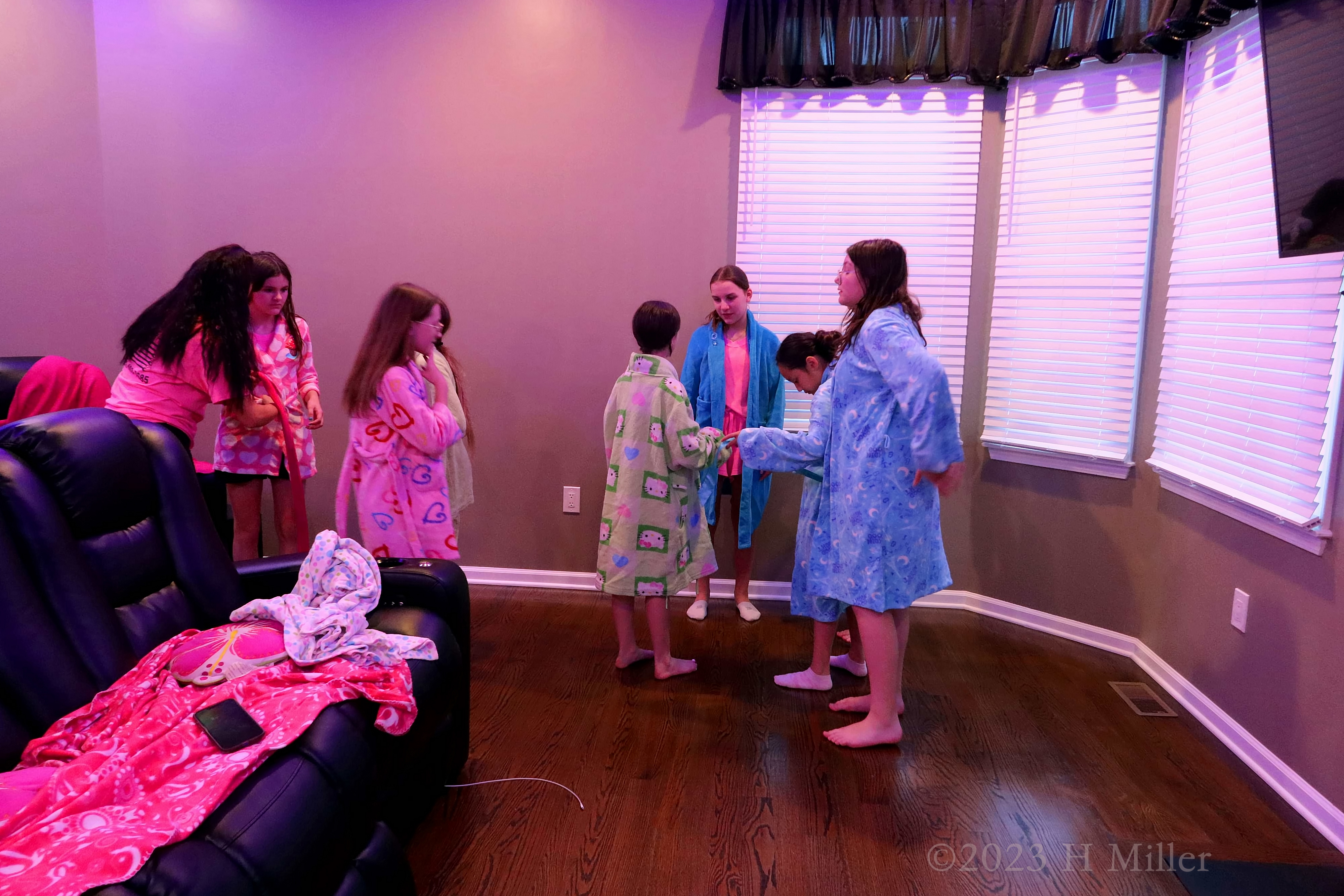 Milania's 11th Kids Spa Birthday Party 