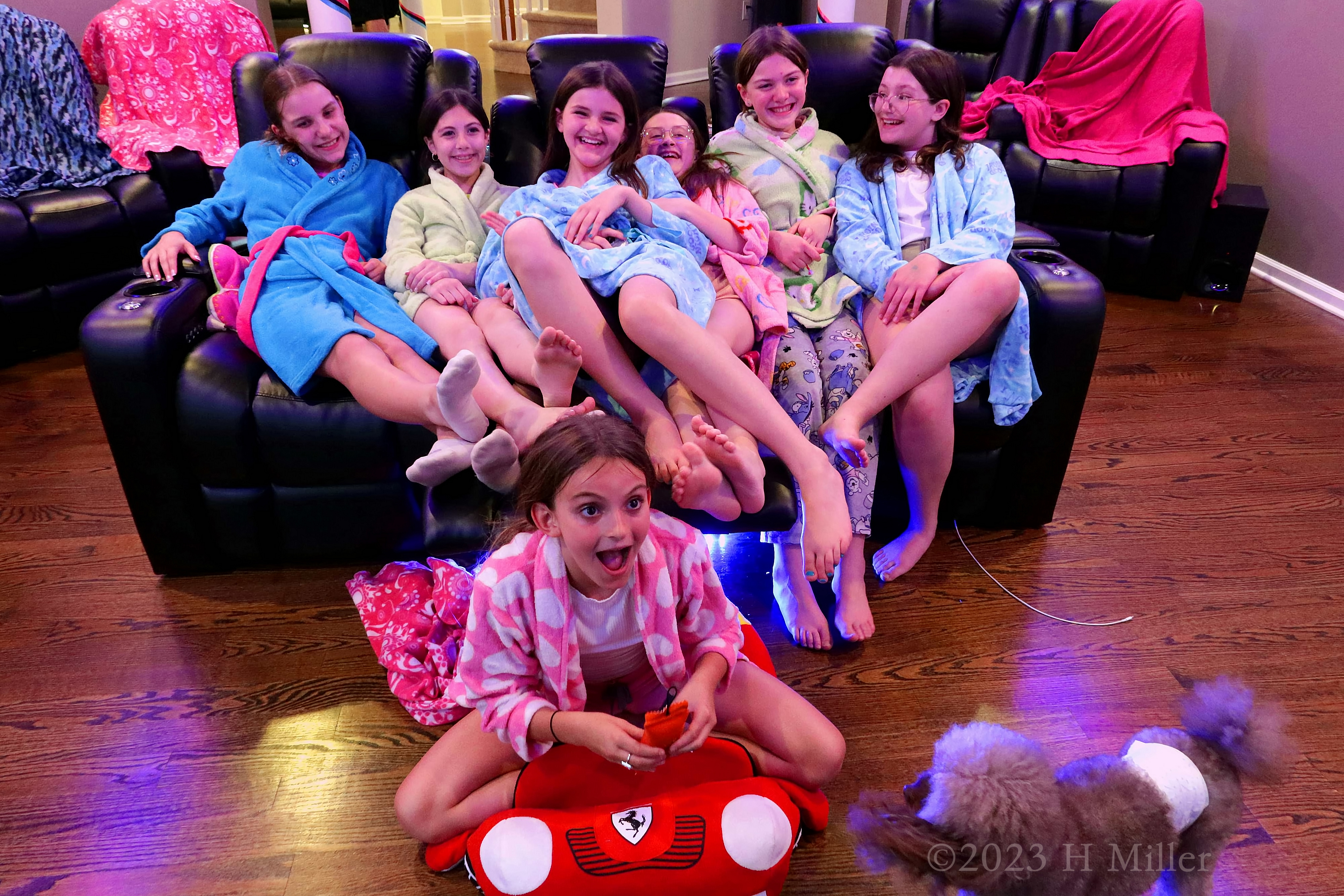 Milania's 11th Kids Spa Birthday Party 