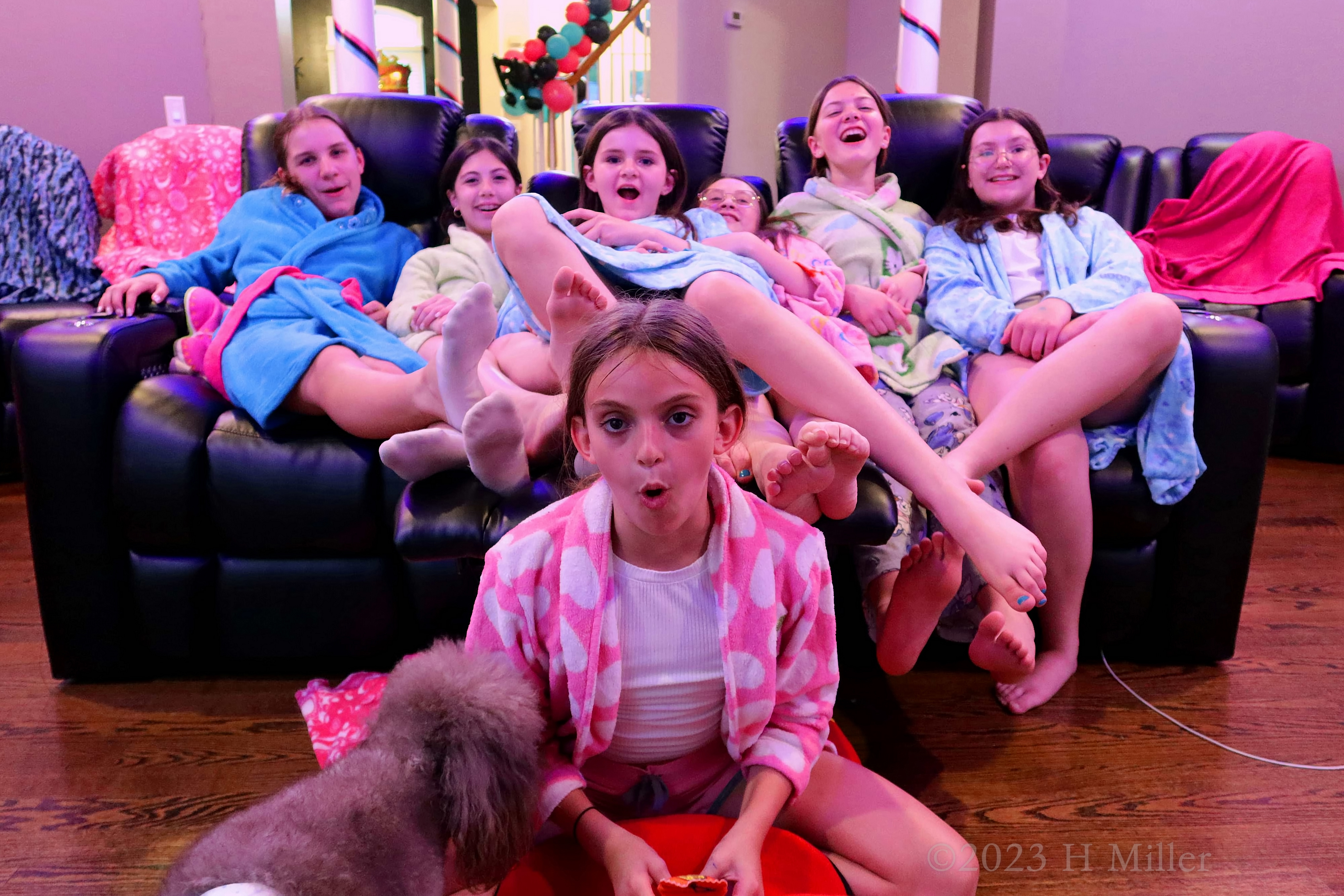 Milania's 11th Kids Spa Birthday Party Milania's 11th Kids Spa Birthday Party