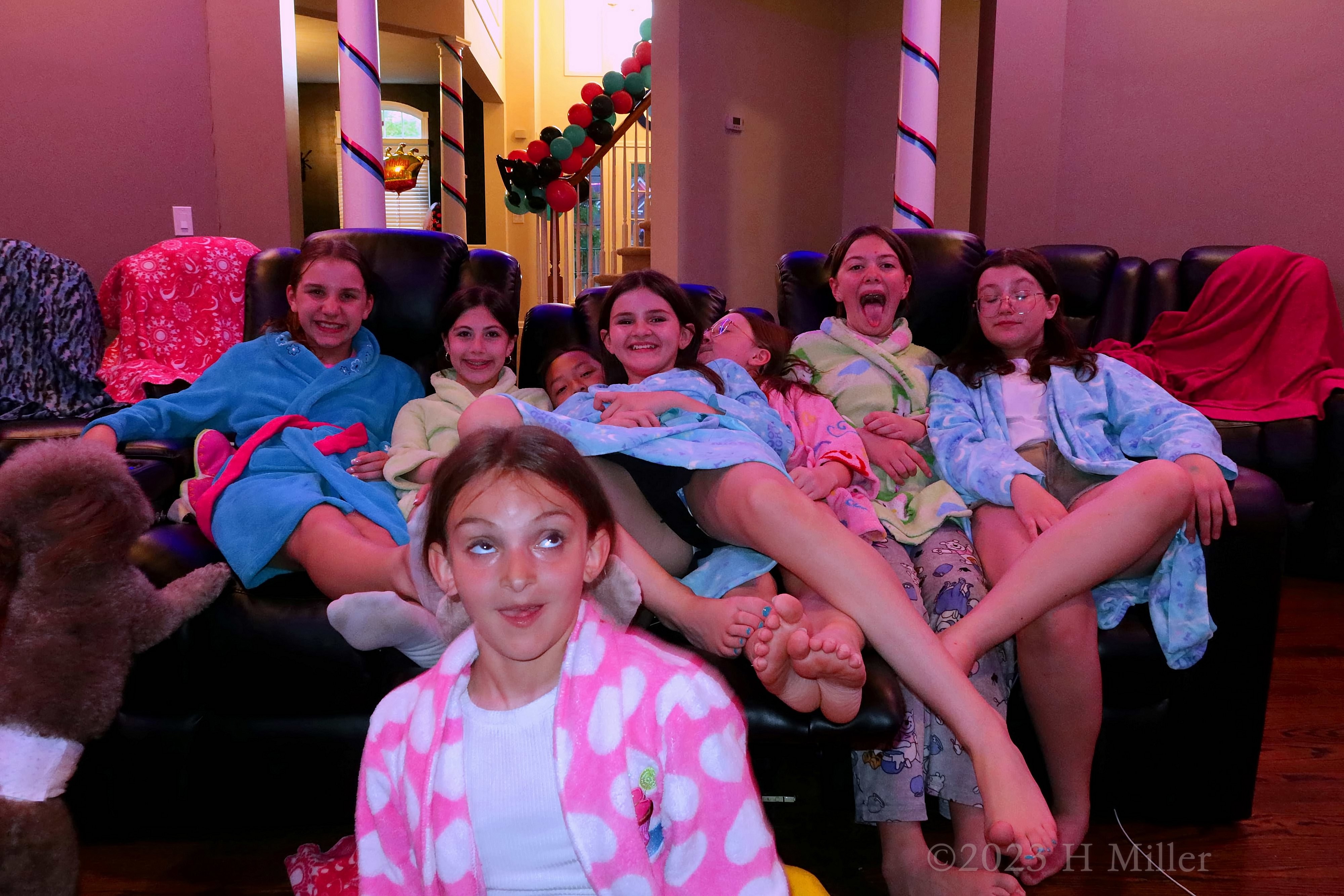 Milania's 11th Kids Spa Birthday Party 