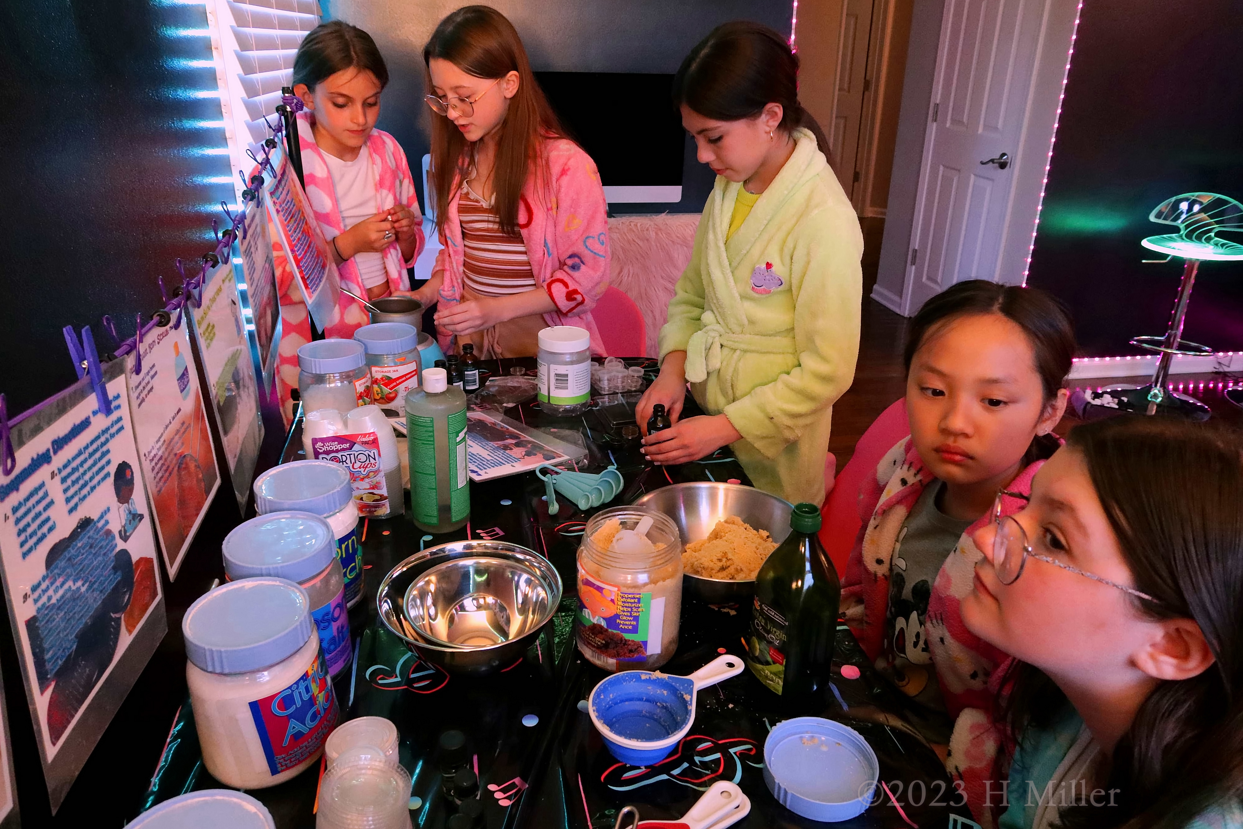 Milania's 11th Kids Spa Birthday Party Milania's 11th Kids Spa Birthday Party