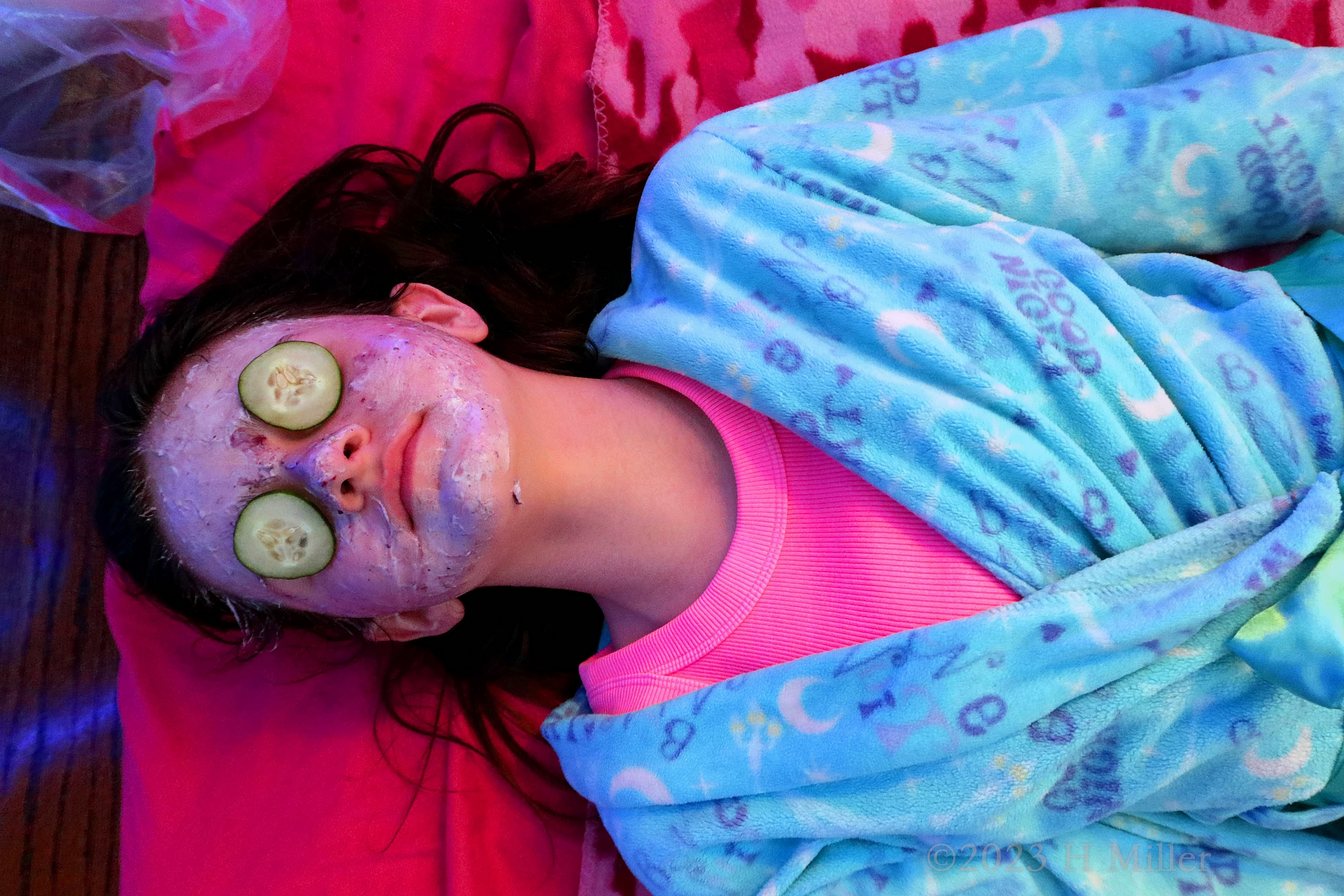 Milania's 11th Kids Spa Birthday Party Milania's 11th Kids Spa Birthday Party