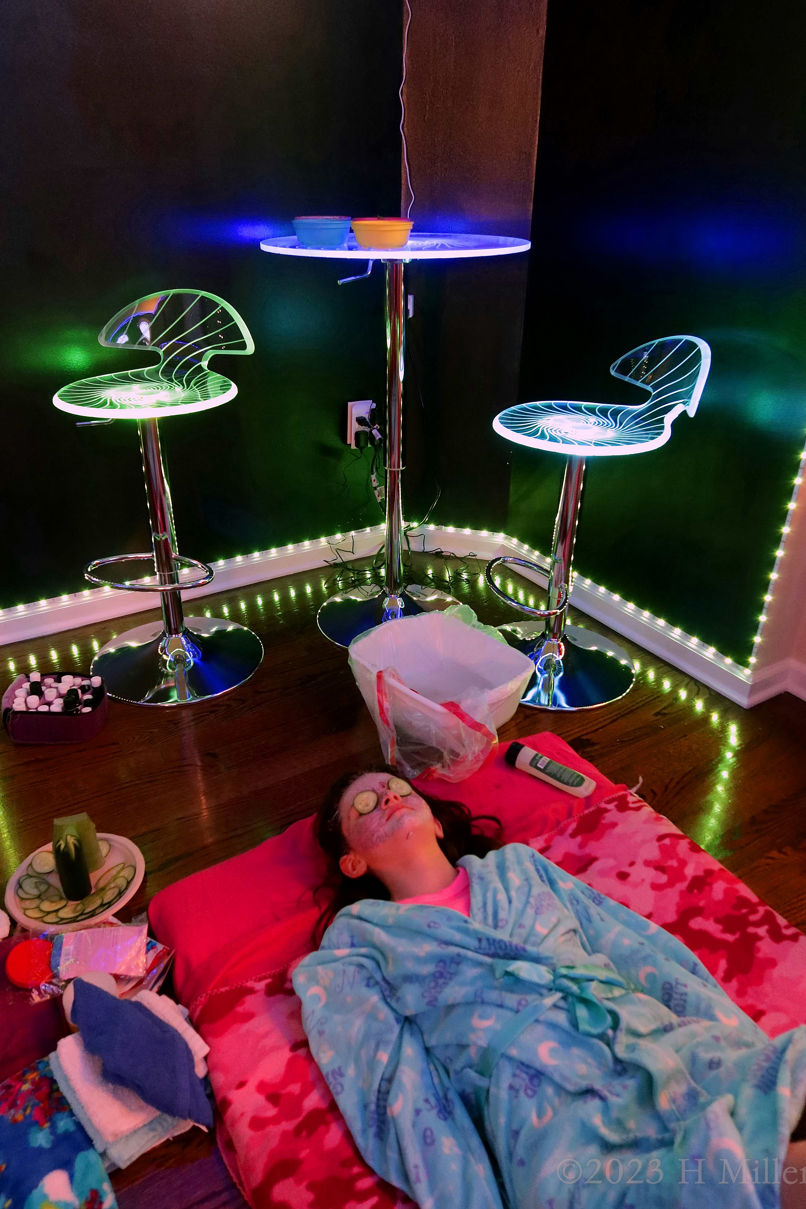 Milania's 11th Kids Spa Birthday Party Milania's 11th Kids Spa Birthday Party