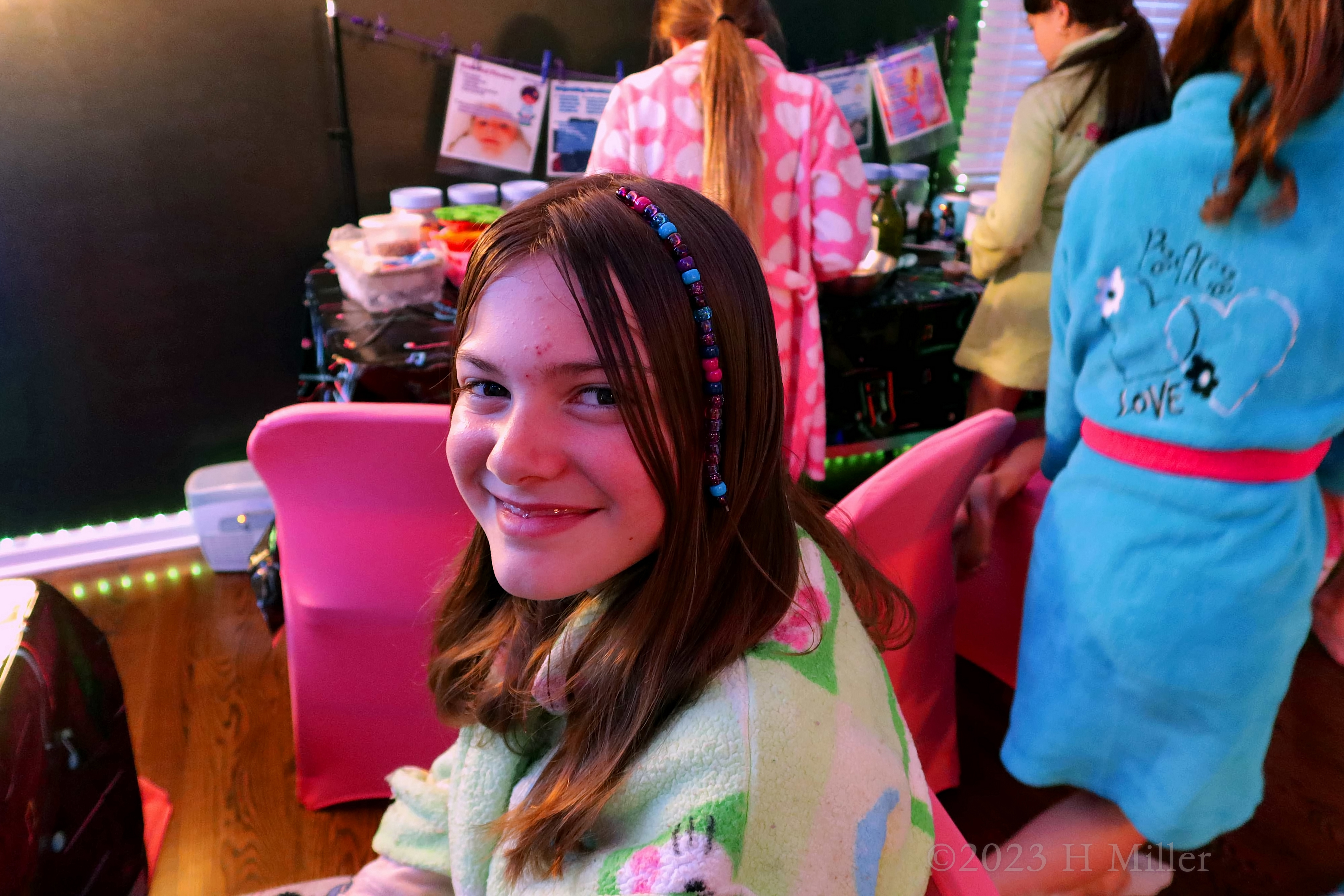 Milania's 11th Kids Spa Birthday Party Milania's 11th Kids Spa Birthday Party