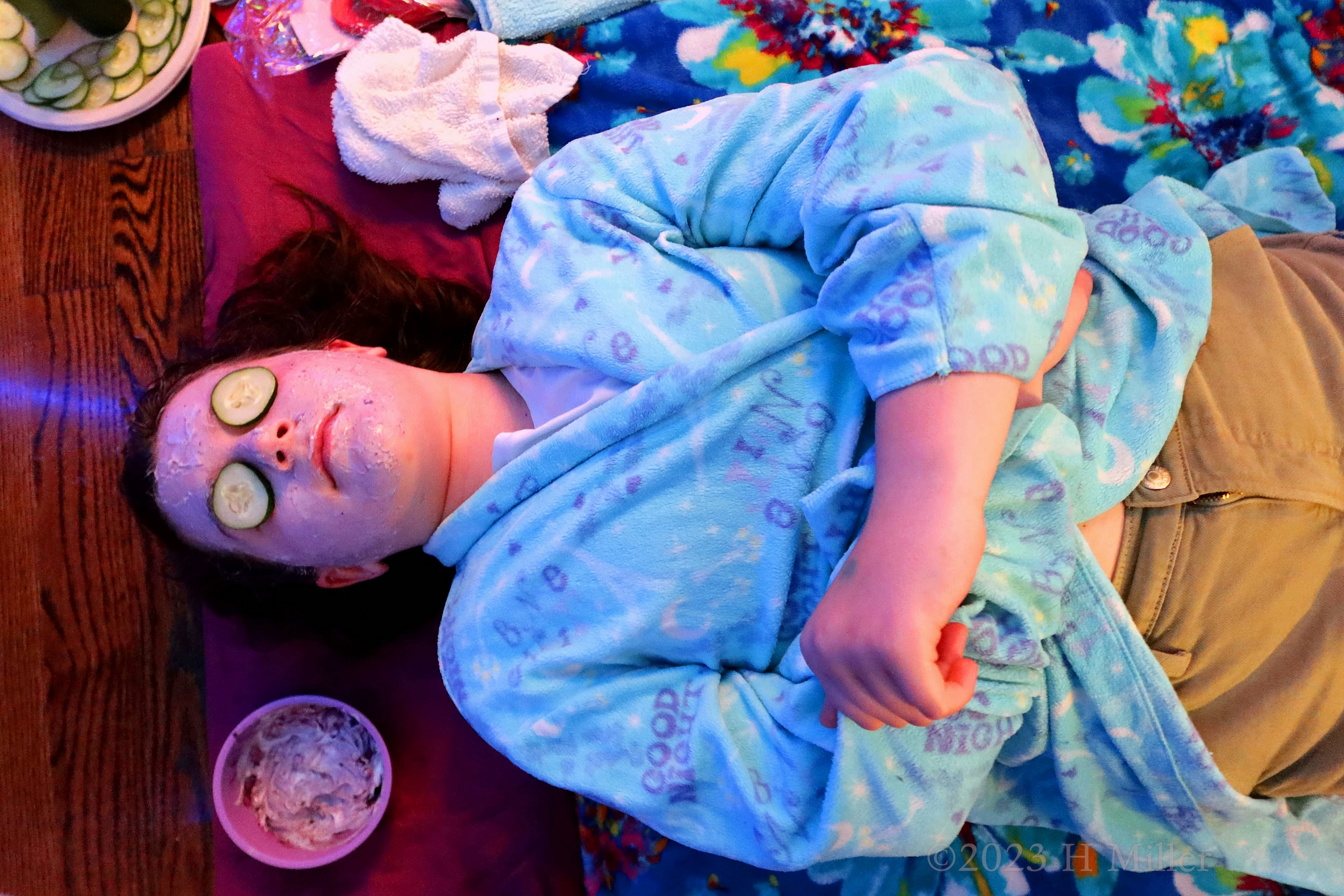 Milania's 11th Kids Spa Birthday Party Milania's 11th Kids Spa Birthday Party