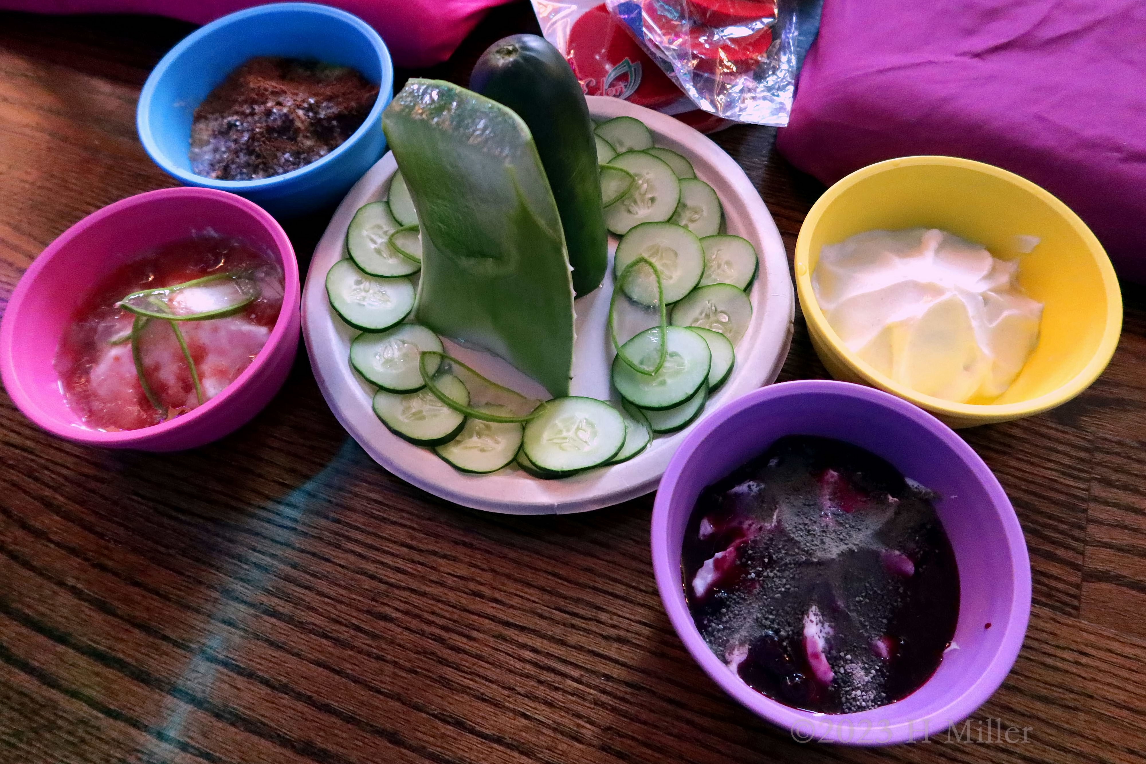 Milania's 11th Kids Spa Birthday Party Milania's 11th Kids Spa Birthday Party