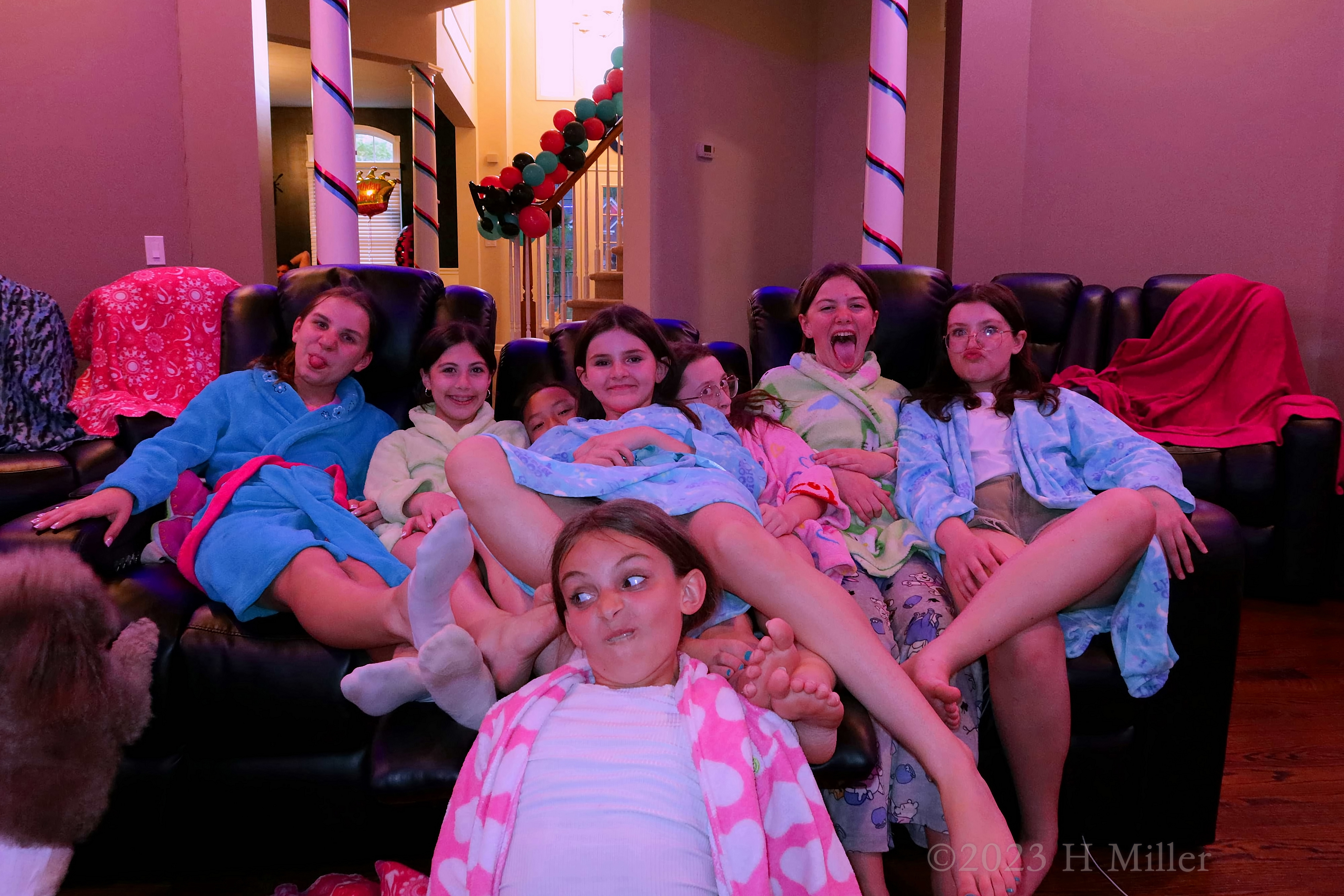 Milania's 11th Kids Spa Birthday Party Milania's 11th Kids Spa Birthday Party