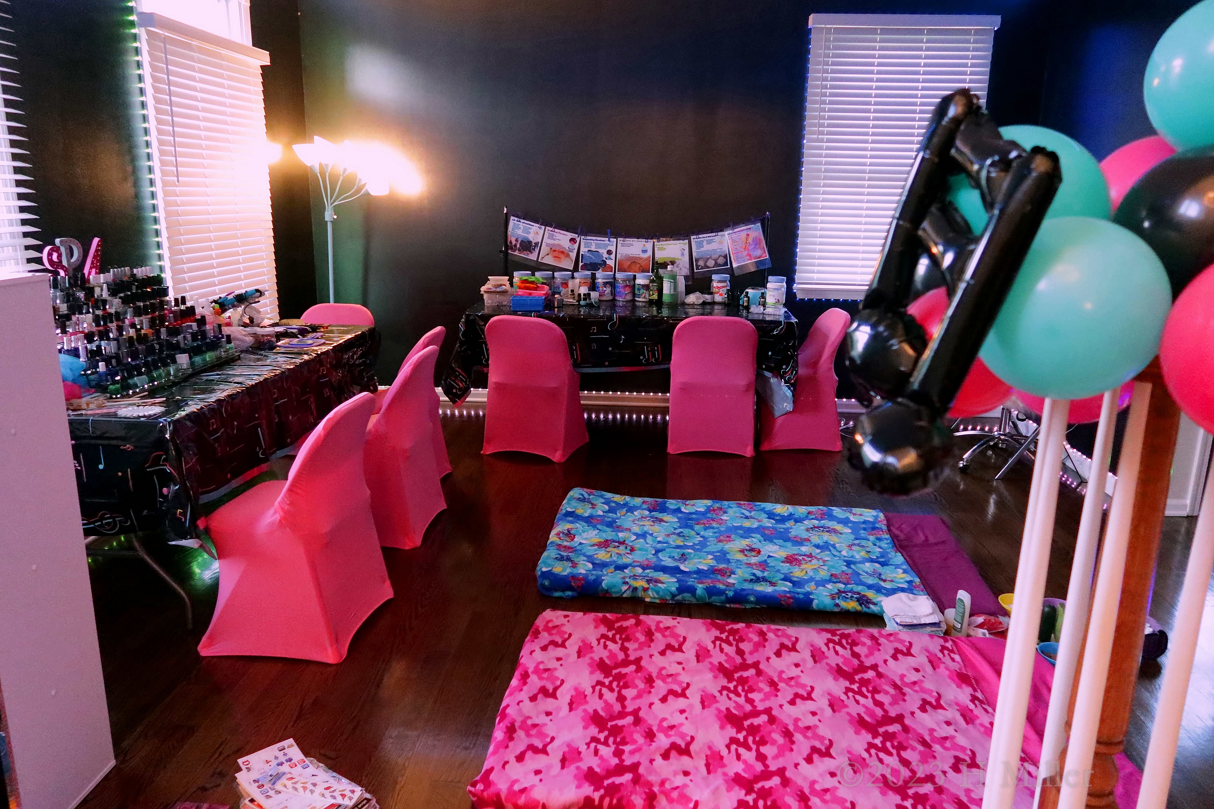 Milania's 11th Kids Spa Birthday Part Milania's 11th Kids Spa Birthday Part