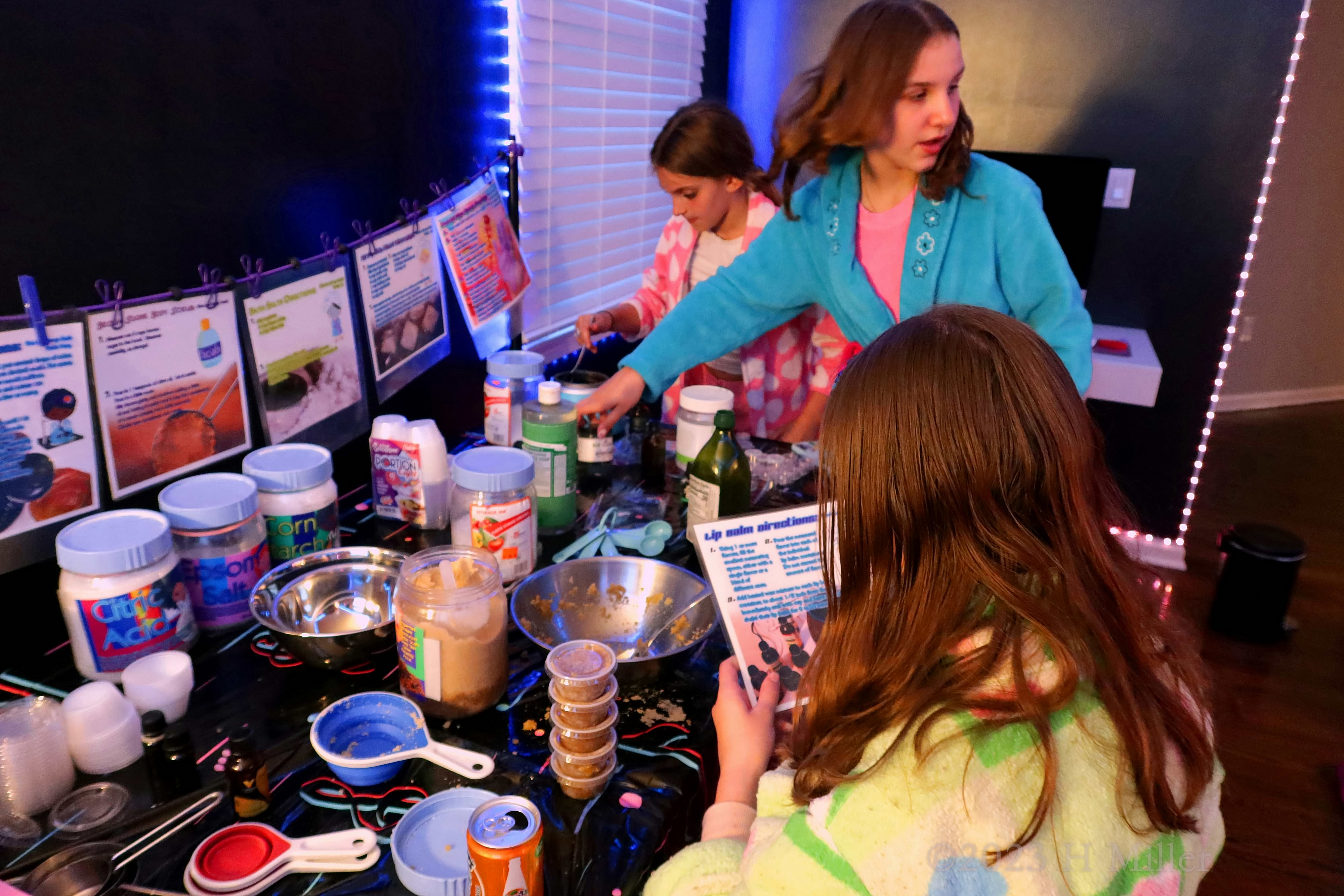 Milania's 11th Kids Spa Birthday Party Milania's 11th Kids Spa Birthday Party