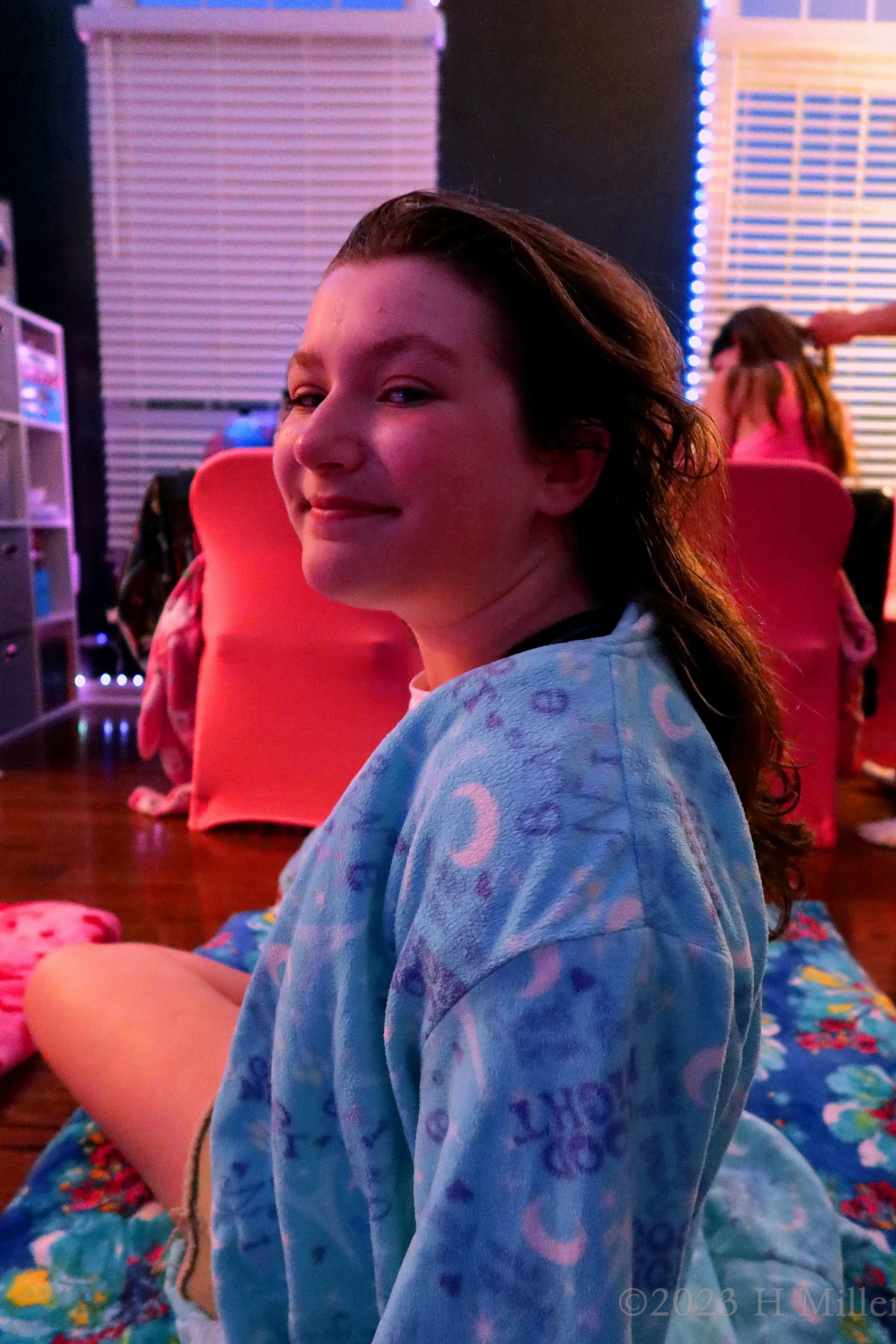 Milania's 11th Kids Spa Birthday Party