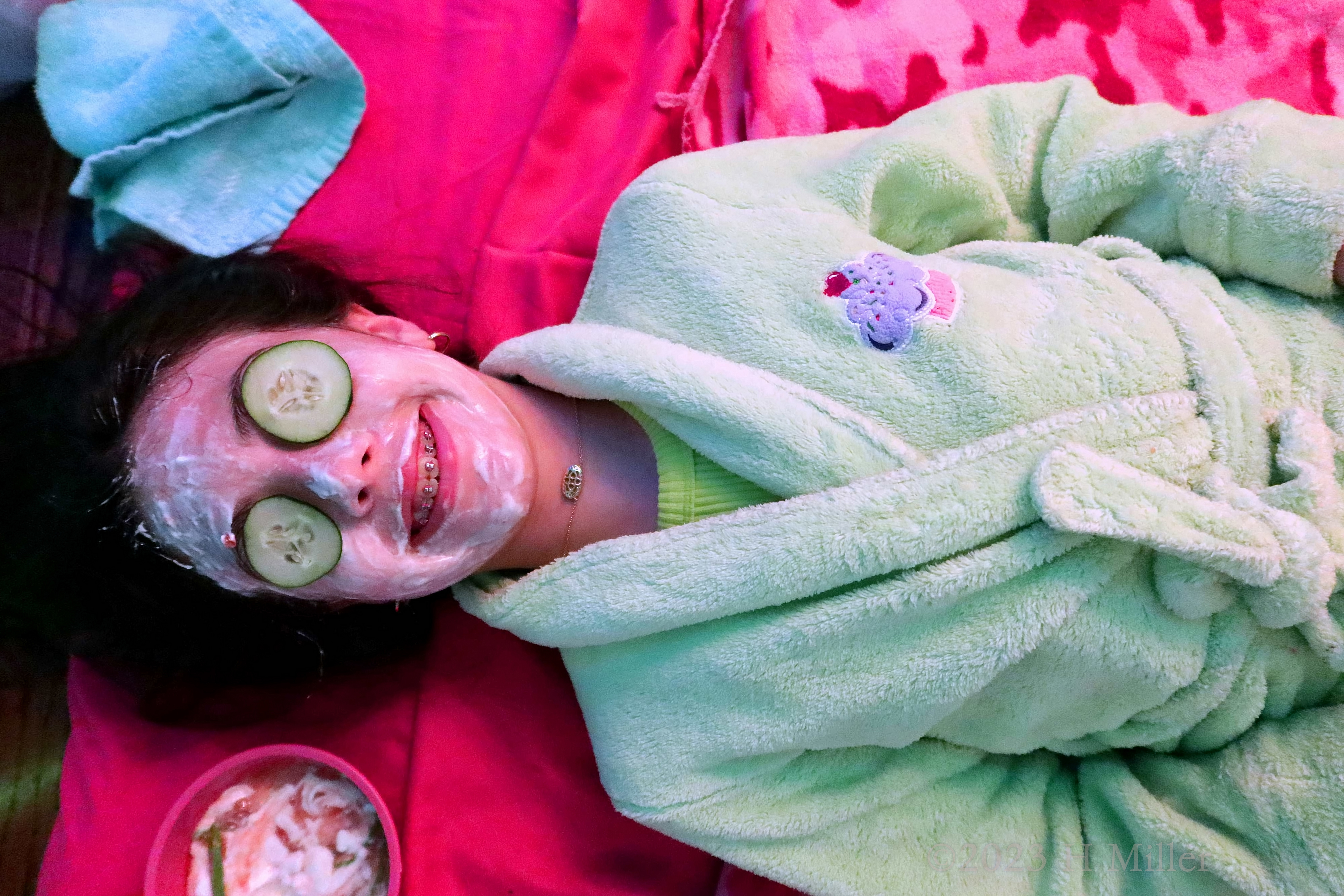 Milania's 11th Kids Spa Birthday Party Milania's 11th Kids Spa Birthday Party